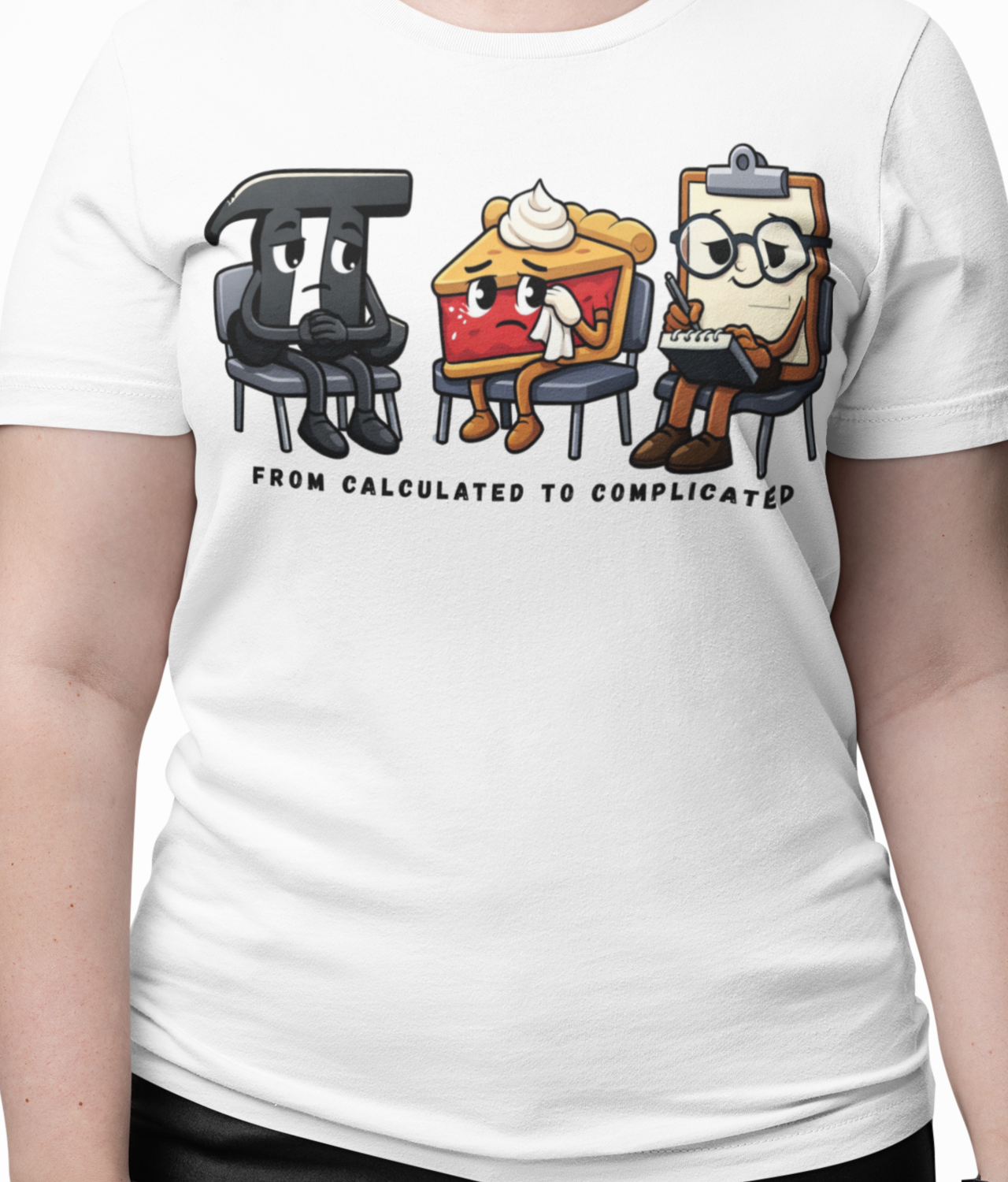 It's Complicated Math & Pie Couples T-Shirt — "Math, Pi, and Pie Relationship Therapy" | Comfort Colors Unisex T-Shirt | Couples Counseling Graphic Tee product thumbnail image It's Complicated Math & Pie Couples T-Shirt — "Math, Pi, and Pie Relationship Therapy" | Comfort Colors Unisex T-Shirt | Couples Counseling Graphic Tee product thumbnail image