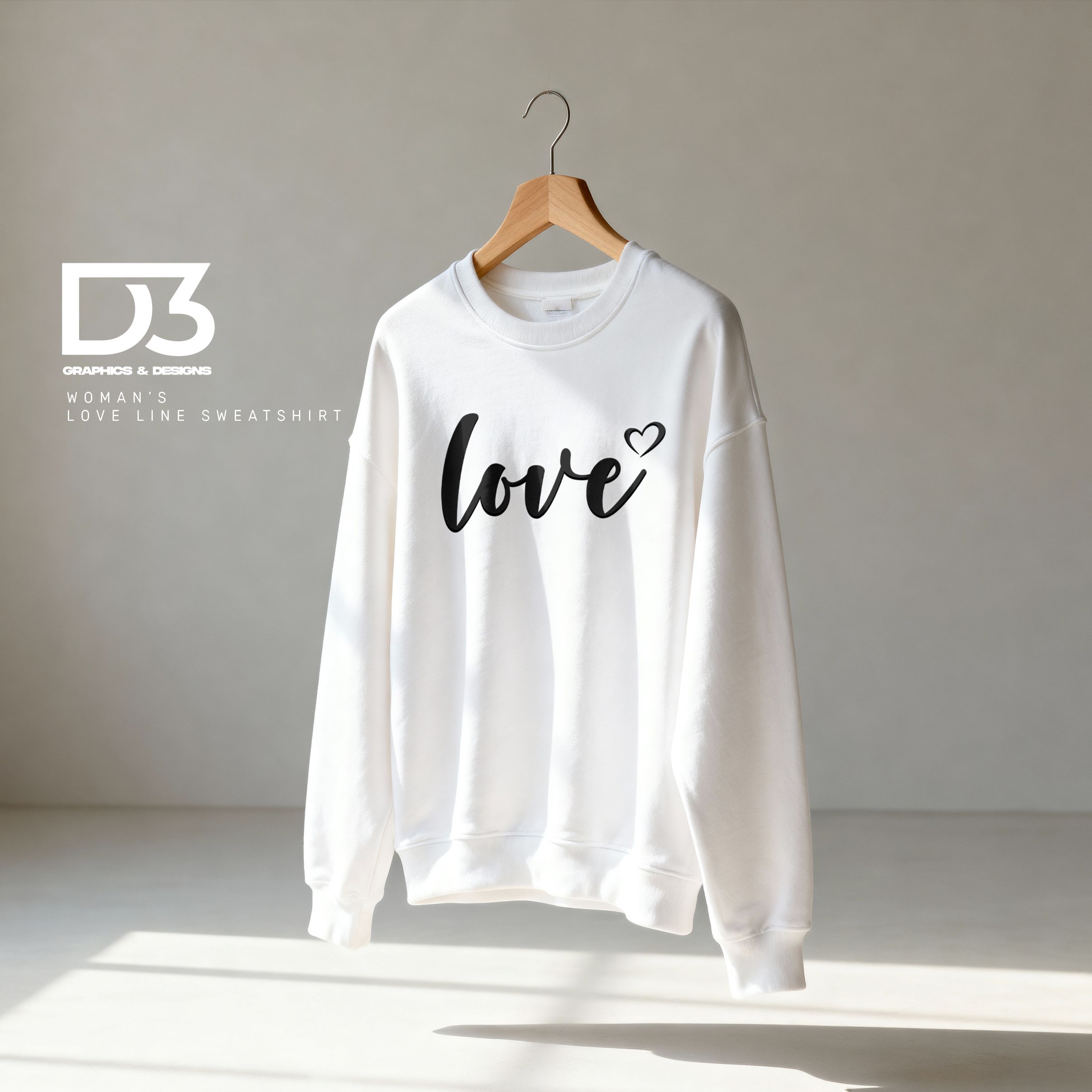 Woman's Love Line Sweatshirt 