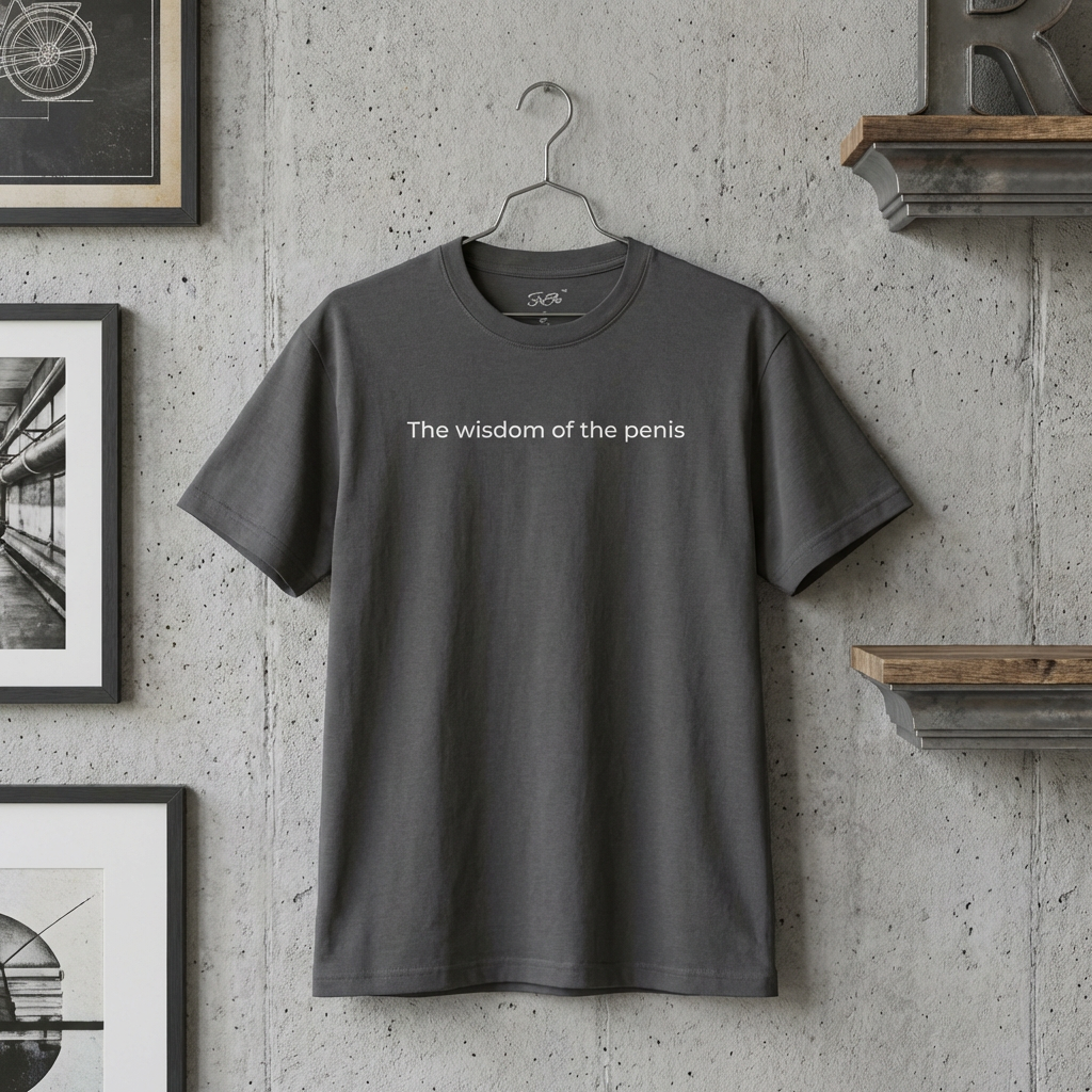 Wisdom Of The Penis I Premium Tee I Divine Edit product thumbnail image Wisdom Of The Penis I Premium Tee I Divine Edit product thumbnail image