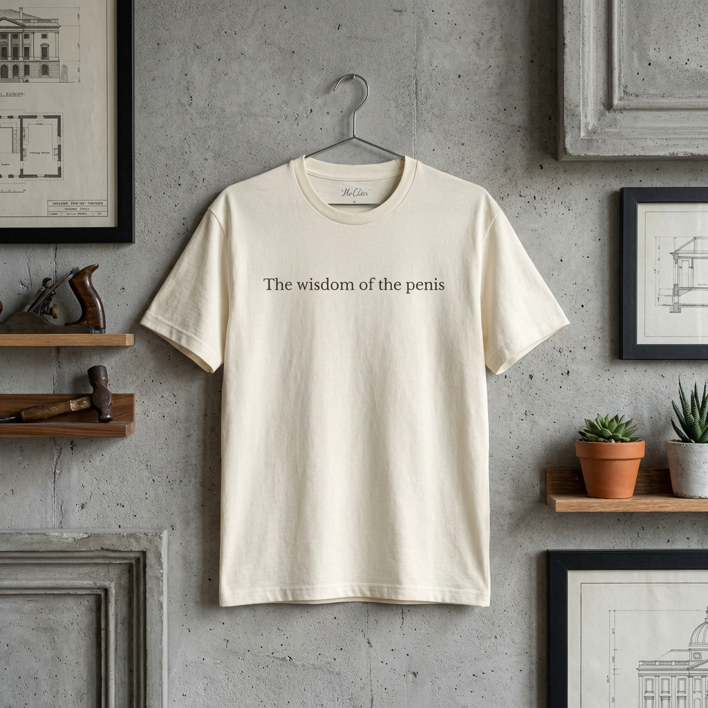 Wisdom Of The Penis Premium Tee I  Divine Edit product thumbnail image