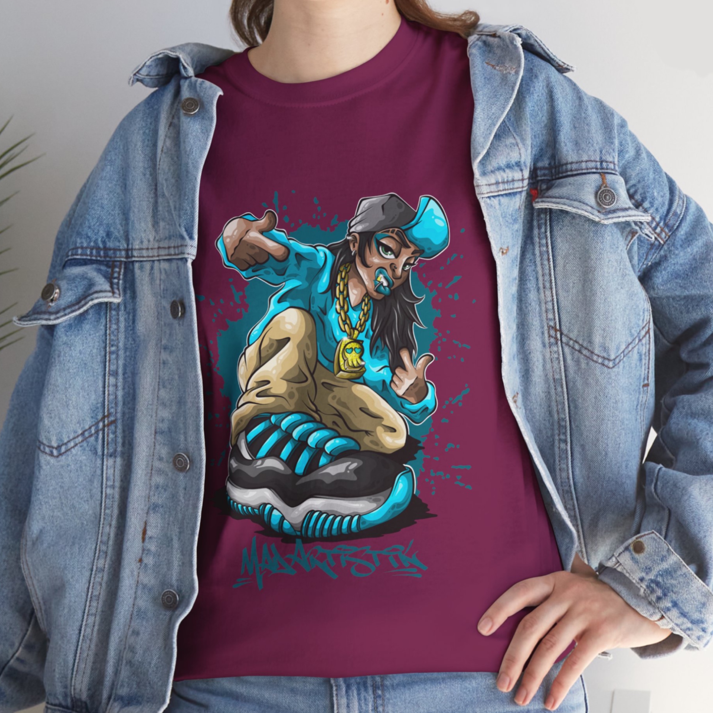 “MAD Kicks” — Unisex Graphic Tee product thumbnail image “MAD Kicks” — Unisex Graphic Tee product thumbnail image