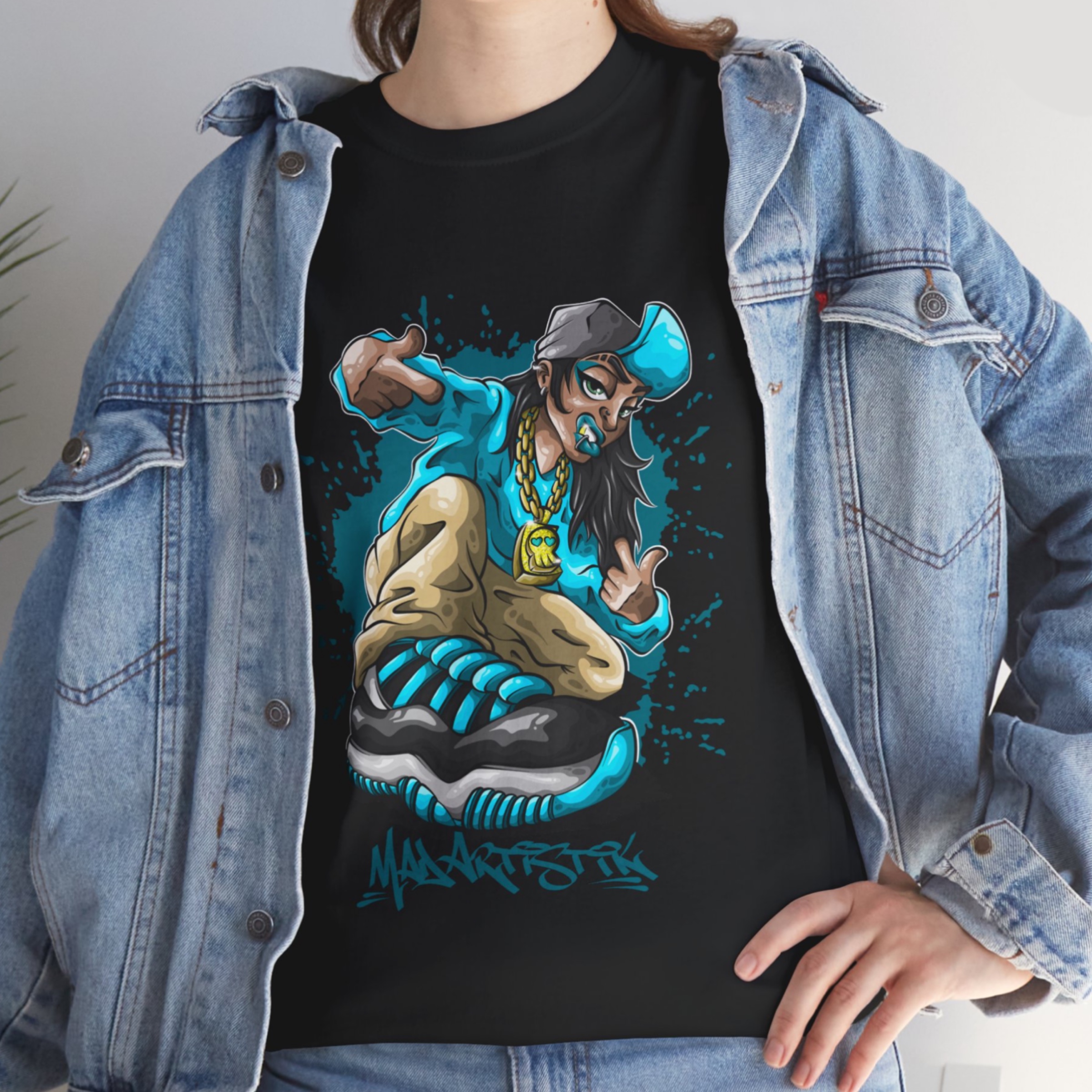 “MAD Kicks” Unisex Graphic Tee product thumbnail image