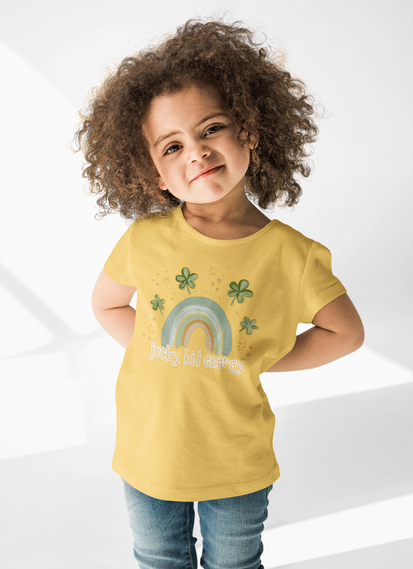 Lucky Kid Energy Toddler Shirt – St Patricks Day Kids Tee – Shamrock Rainbow Toddler T-Shirt – Lucky Charm Outfit product thumbnail image Lucky Kid Energy Toddler Shirt – St Patricks Day Kids Tee – Shamrock Rainbow Toddler T-Shirt – Lucky Charm Outfit product thumbnail image