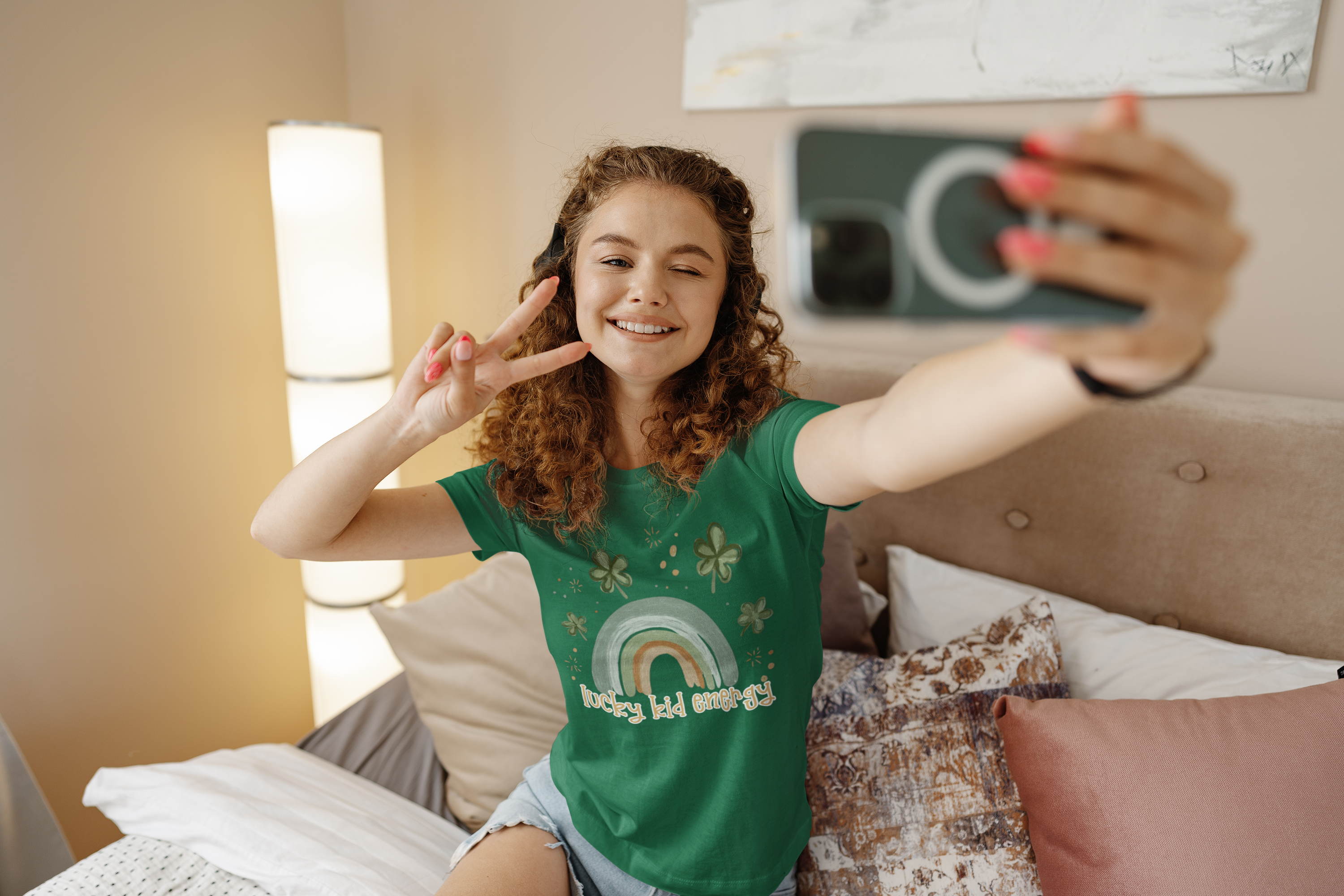 Lucky Kid Energy Youth Shirt – St Patricks Day Kids Tee – Shamrock Rainbow Shirt for Boys Girls – Lucky Charm Outfit product thumbnail image Lucky Kid Energy Youth Shirt – St Patricks Day Kids Tee – Shamrock Rainbow Shirt for Boys Girls – Lucky Charm Outfit product thumbnail image