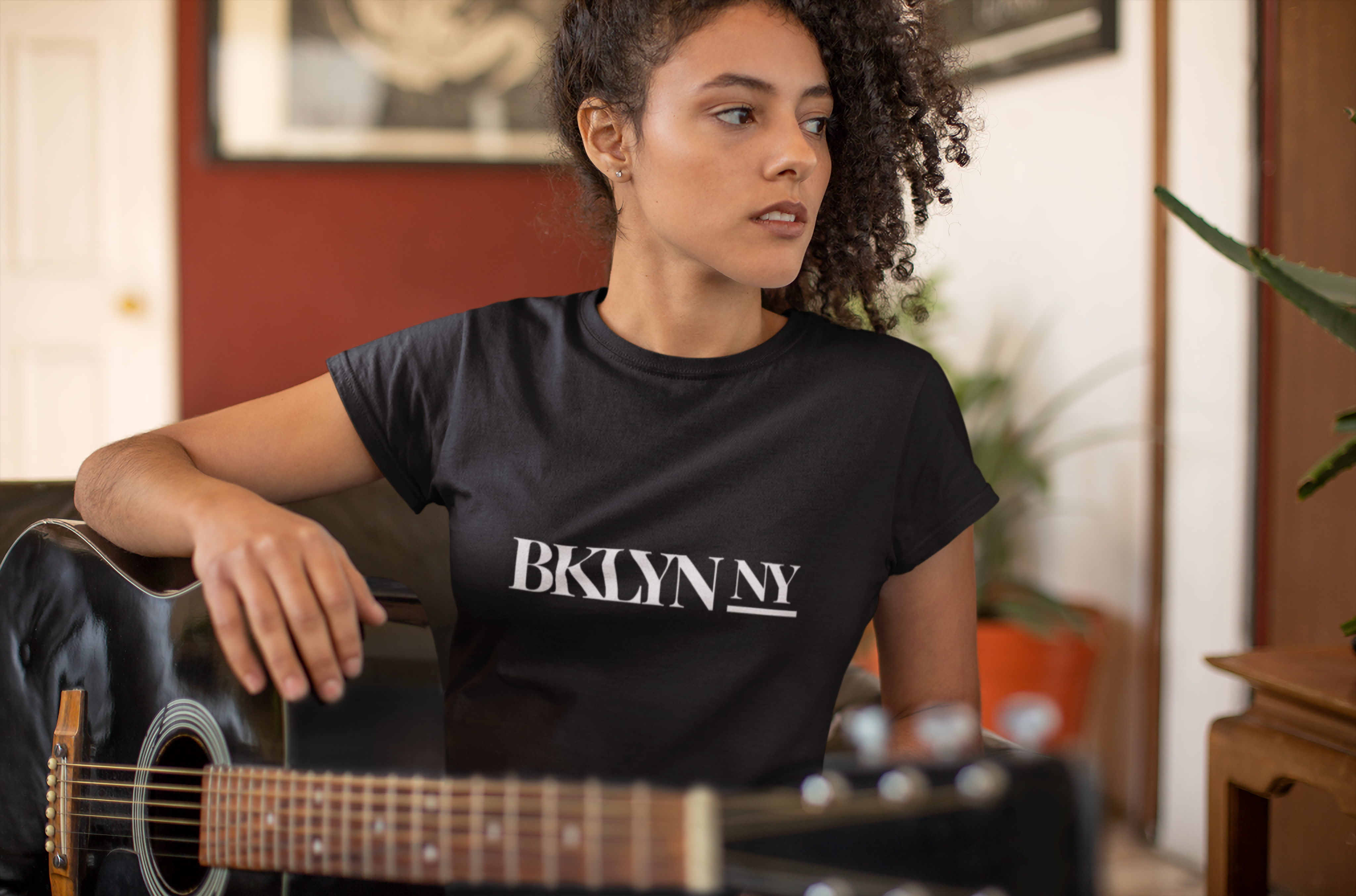 Woman's Brooklyn NY Softstyle Tee product thumbnail image Woman's Brooklyn NY Softstyle Tee product thumbnail image