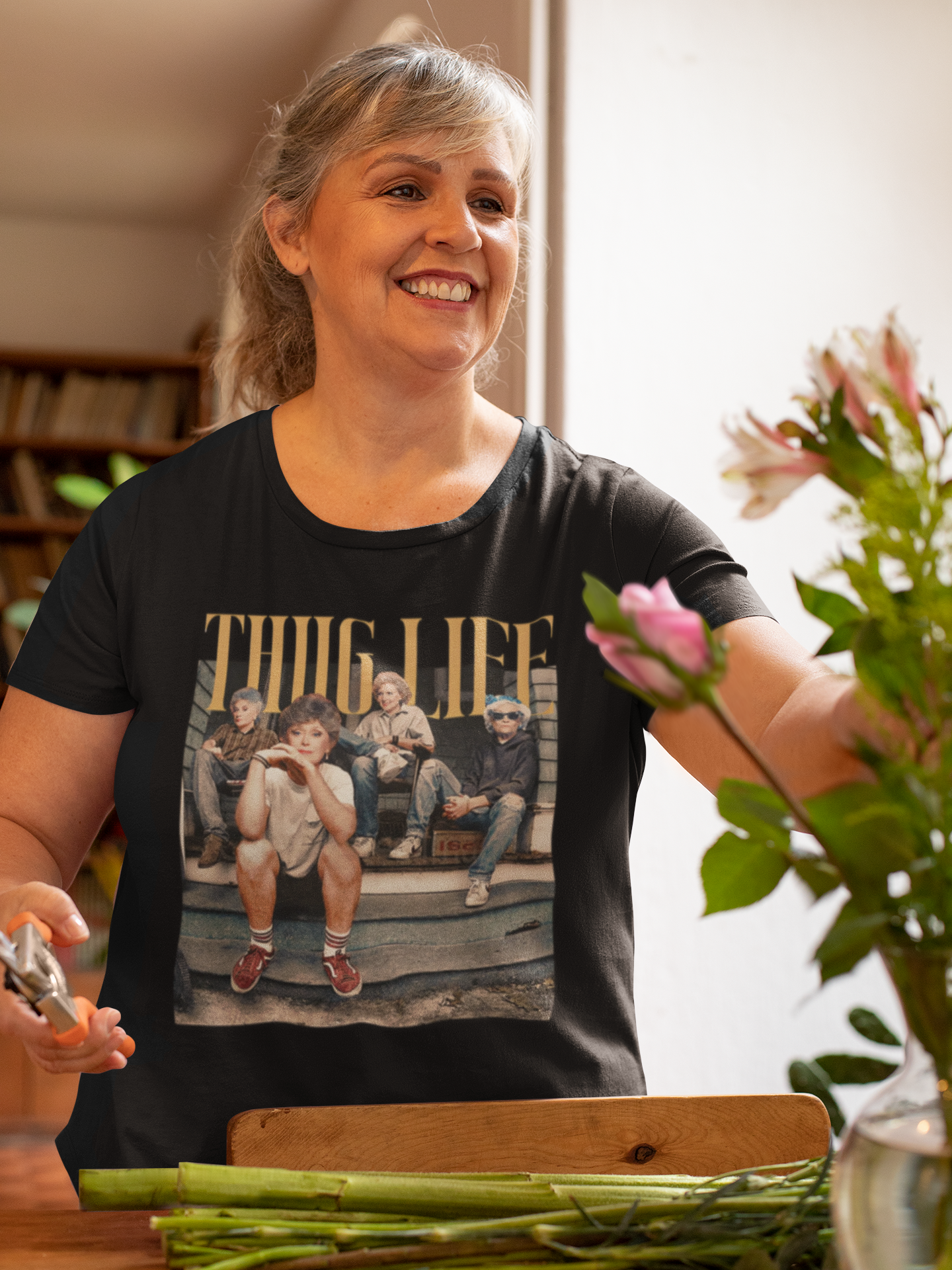 Women's Vintage Baddies Cotton Tee - Casual Clothing, Vintage Style Shirt, Graphic Tee, Gift for Her, Streetwear Top product thumbnail image Women's Vintage Baddies Cotton Tee - Casual Clothing, Vintage Style Shirt, Graphic Tee, Gift for Her, Streetwear Top product thumbnail image