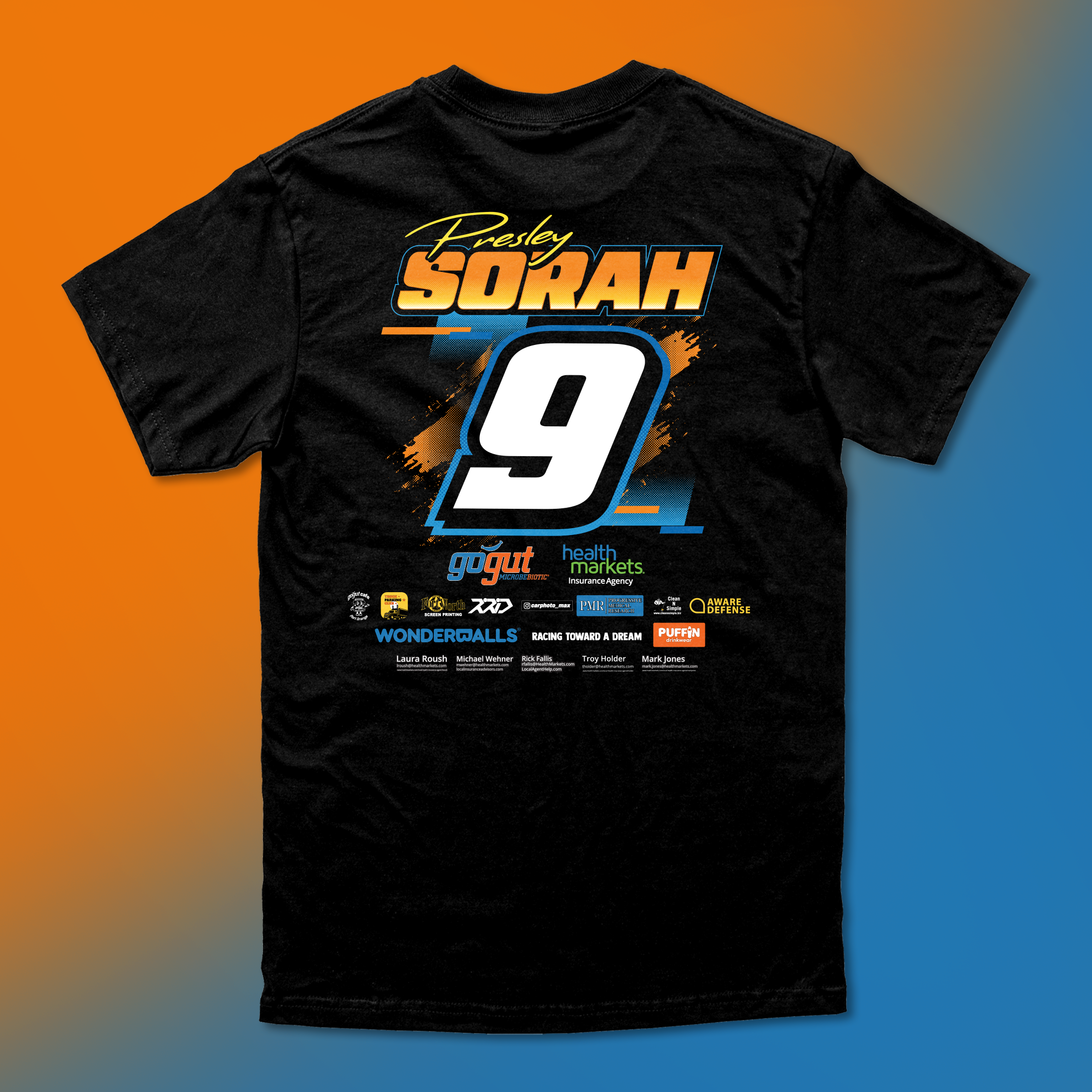 Presley Sorah 2026 Daytona T-Shirt (KIDS) product thumbnail image