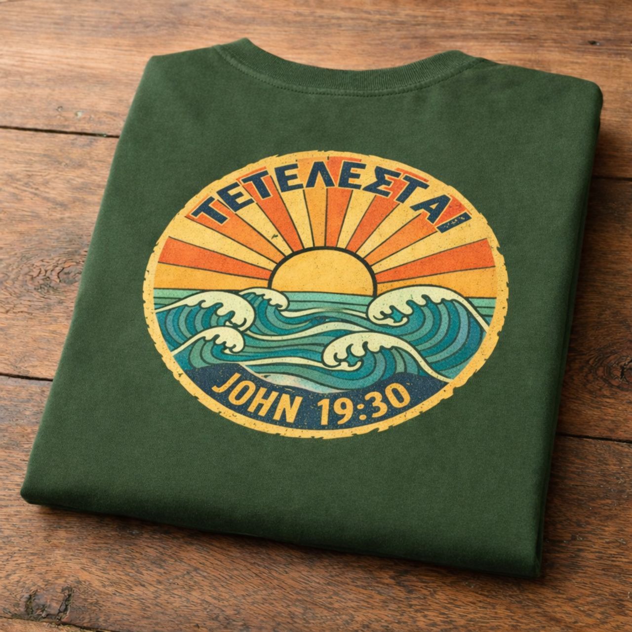 'ΤΕΤΕΛΕΣΤΑΙ' Long Sleeve Tee product thumbnail image 'ΤΕΤΕΛΕΣΤΑΙ' Long Sleeve Tee product thumbnail image