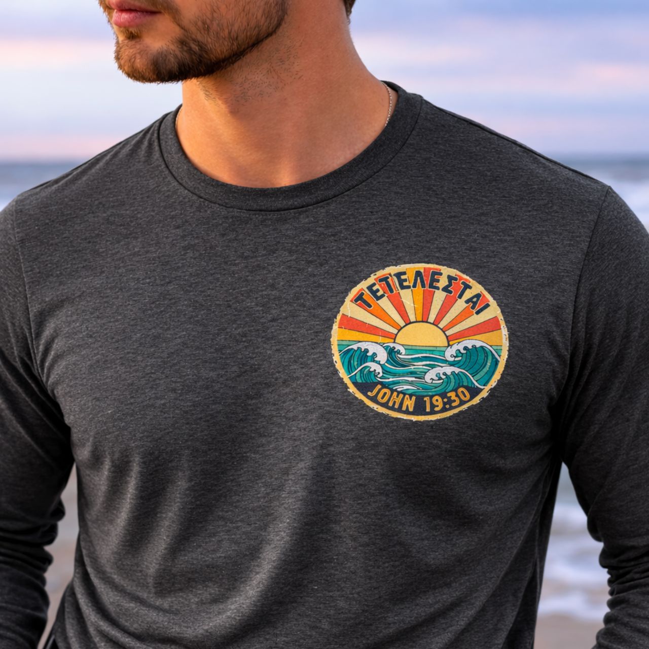 'ΤΕΤΕΛΕΣΤΑΙ' Long Sleeve Tee product thumbnail image