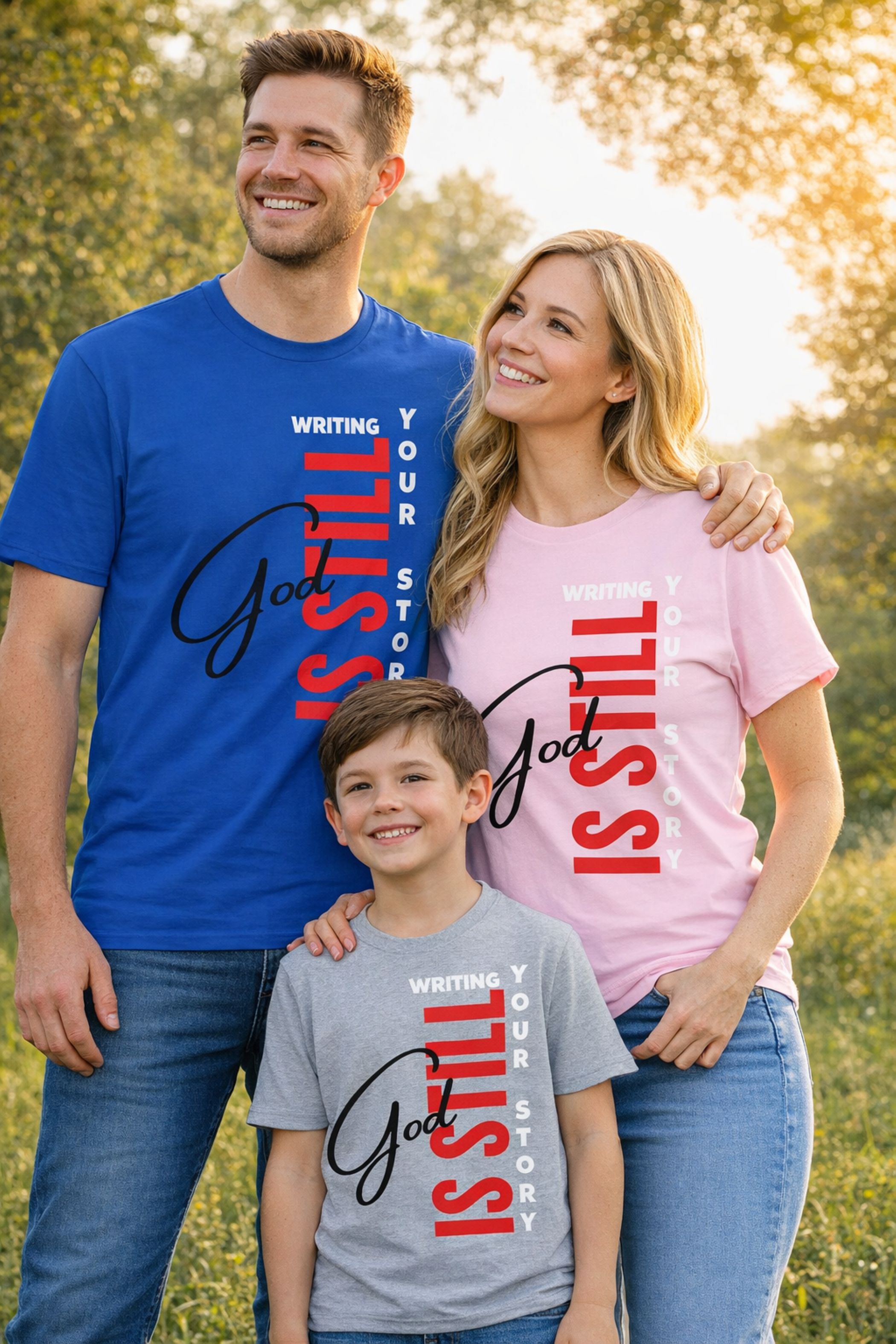 God Is Still Writing Your Story Inspirational Christian T-Shirt