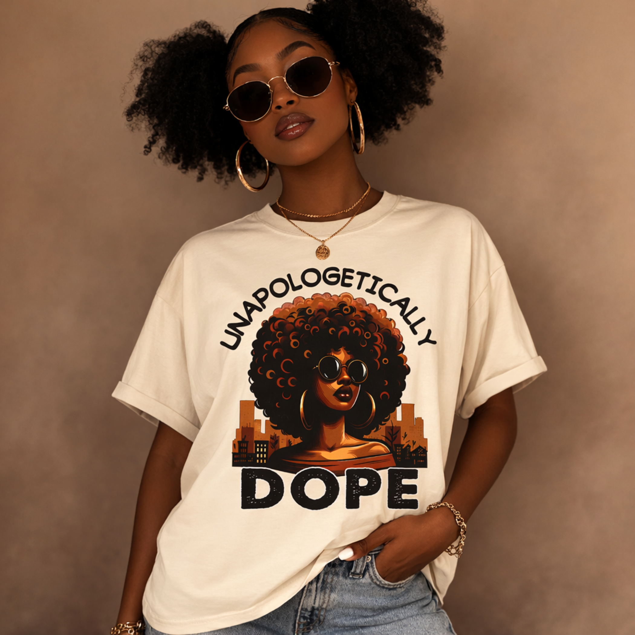 Unapologetically Dope T-Shirt — Afrocentric Graphic Tee