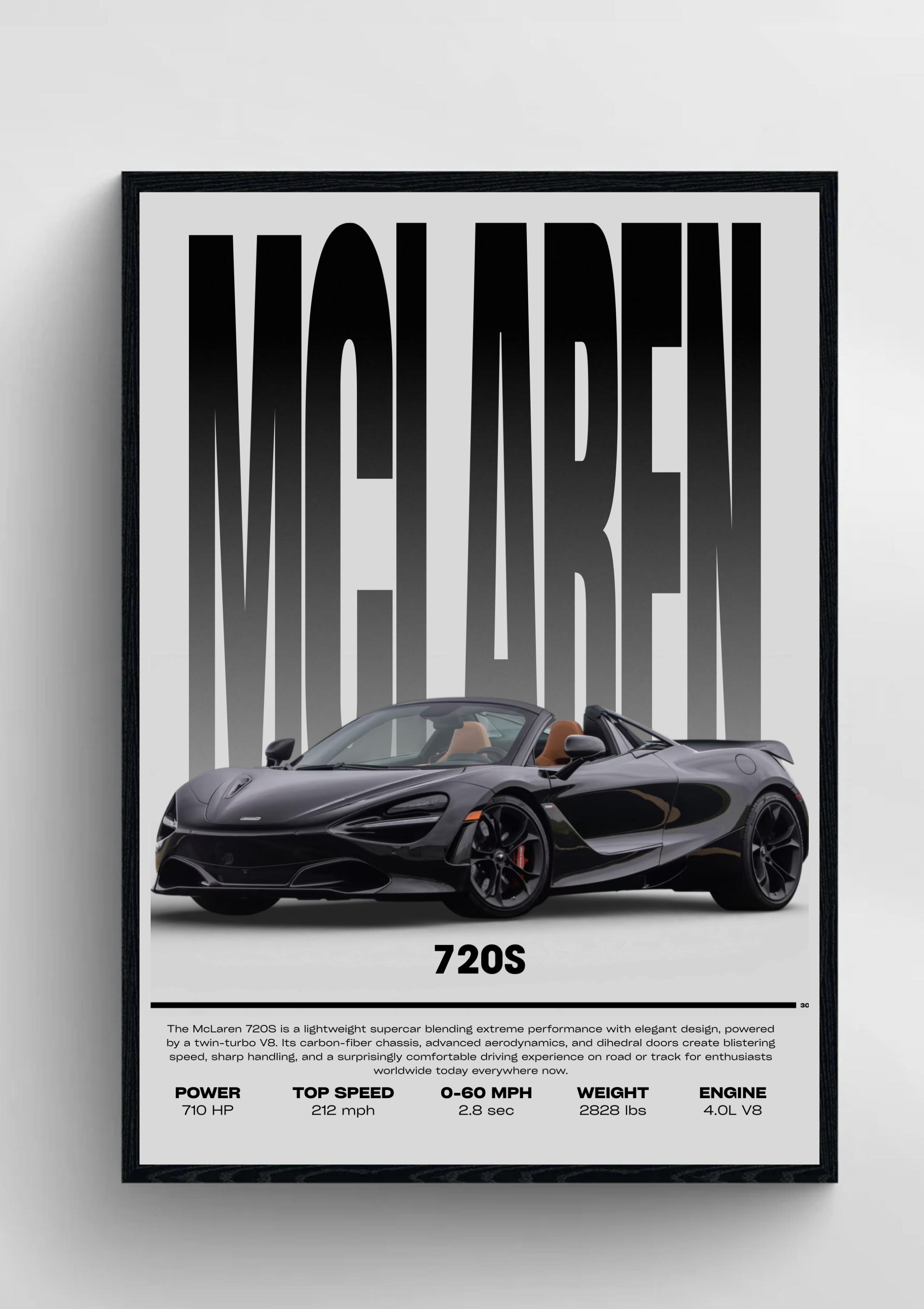 McLaren 720s Poster product thumbnail image McLaren 720s Poster product thumbnail image