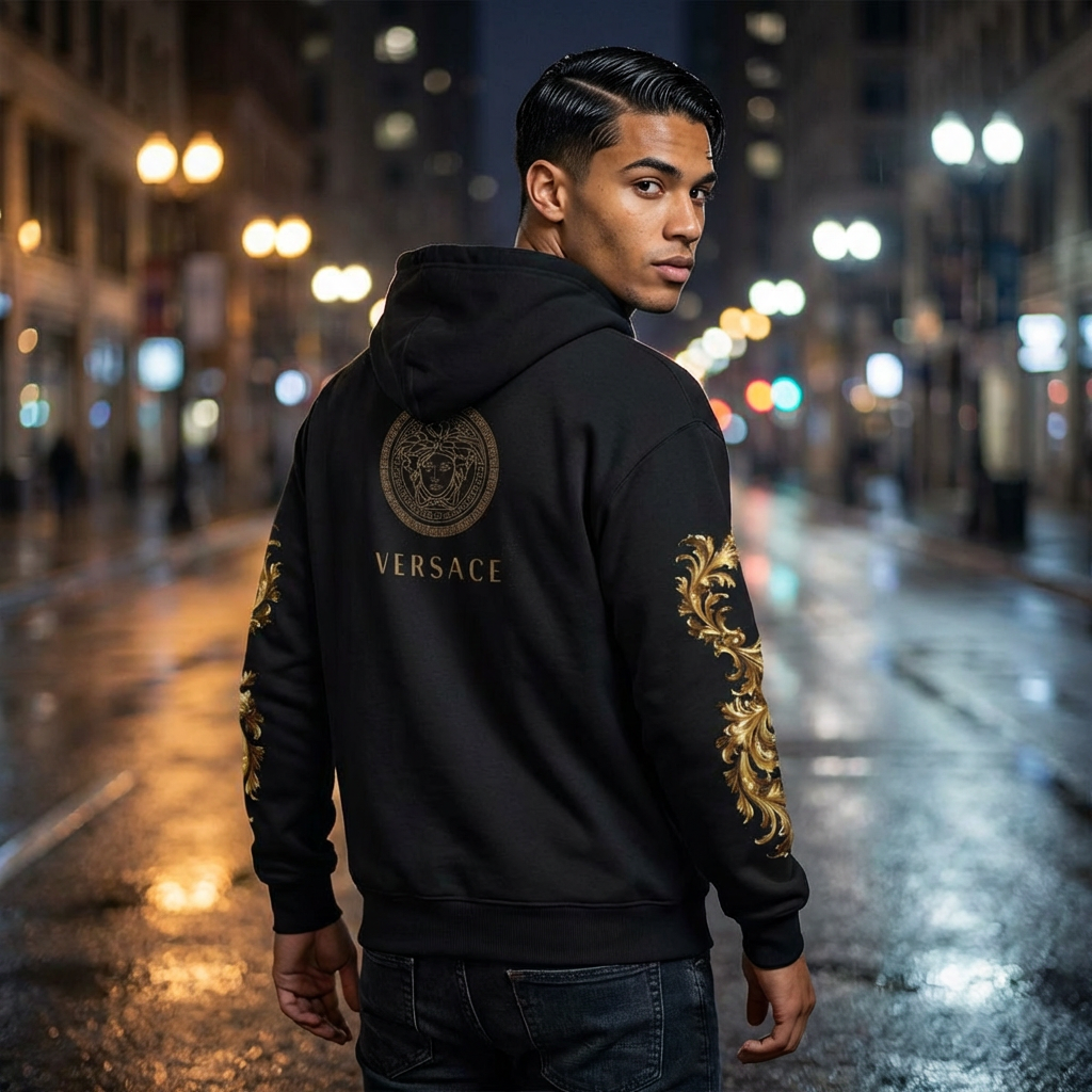 Versace Medusa design Unisex Heavy Blend™ Hooded Sweatshirt