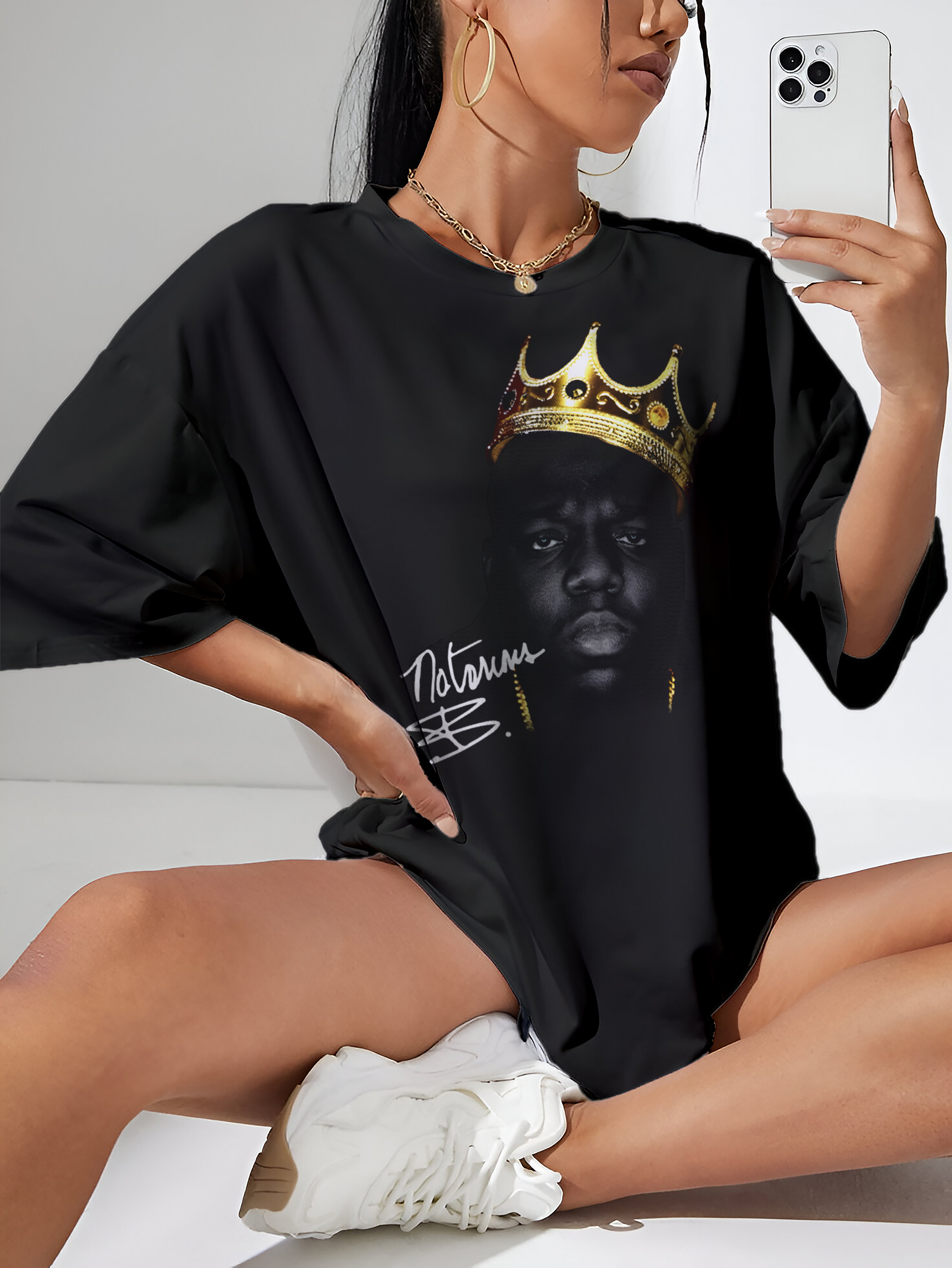 Bed - Stuy B.I.G. Portrait Graphic Tee product thumbnail image Bed - Stuy B.I.G. Portrait Graphic Tee product thumbnail image