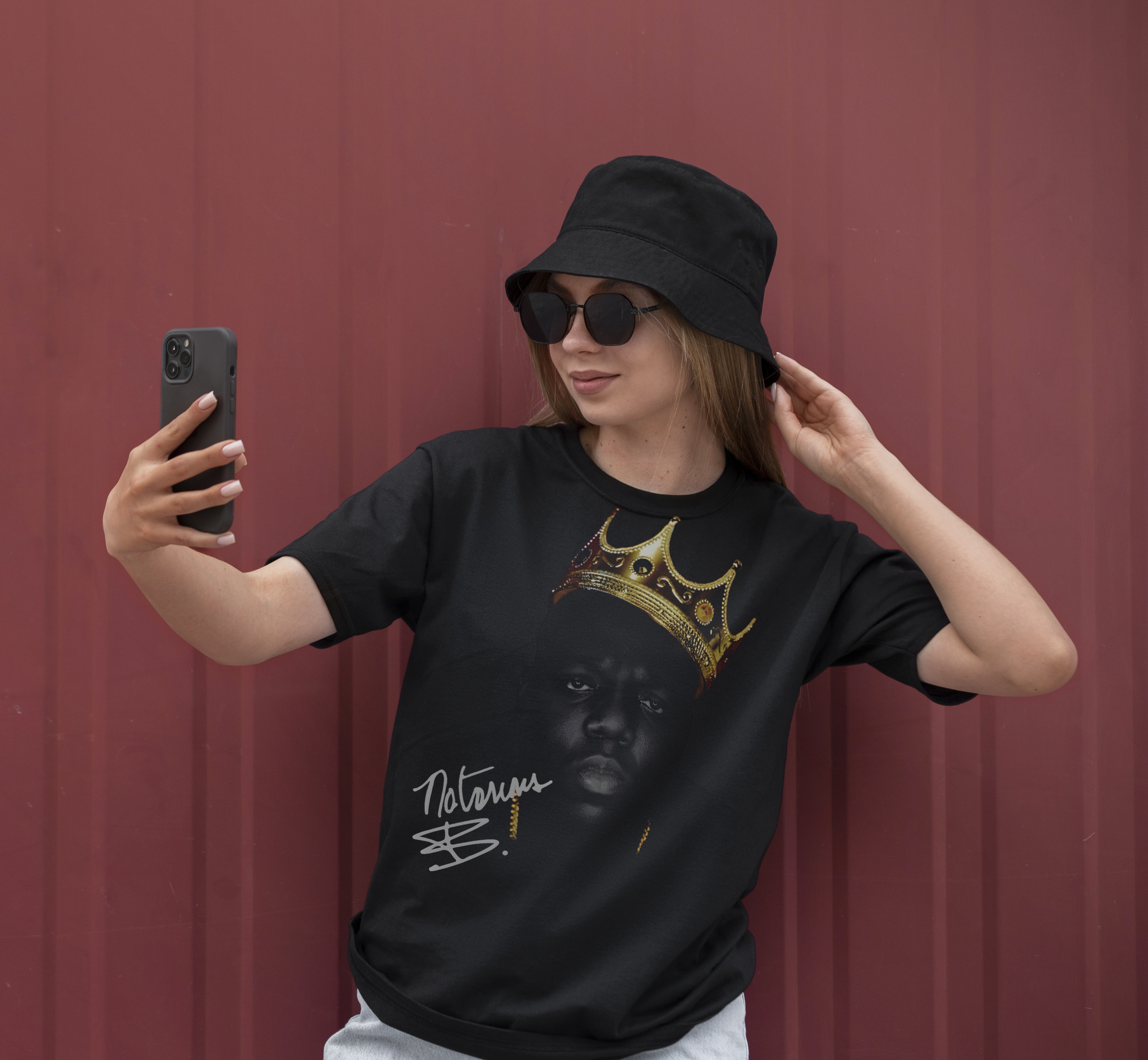 Bed - Stuy B.I.G. Portrait Graphic Tee product thumbnail image Bed - Stuy B.I.G. Portrait Graphic Tee product thumbnail image