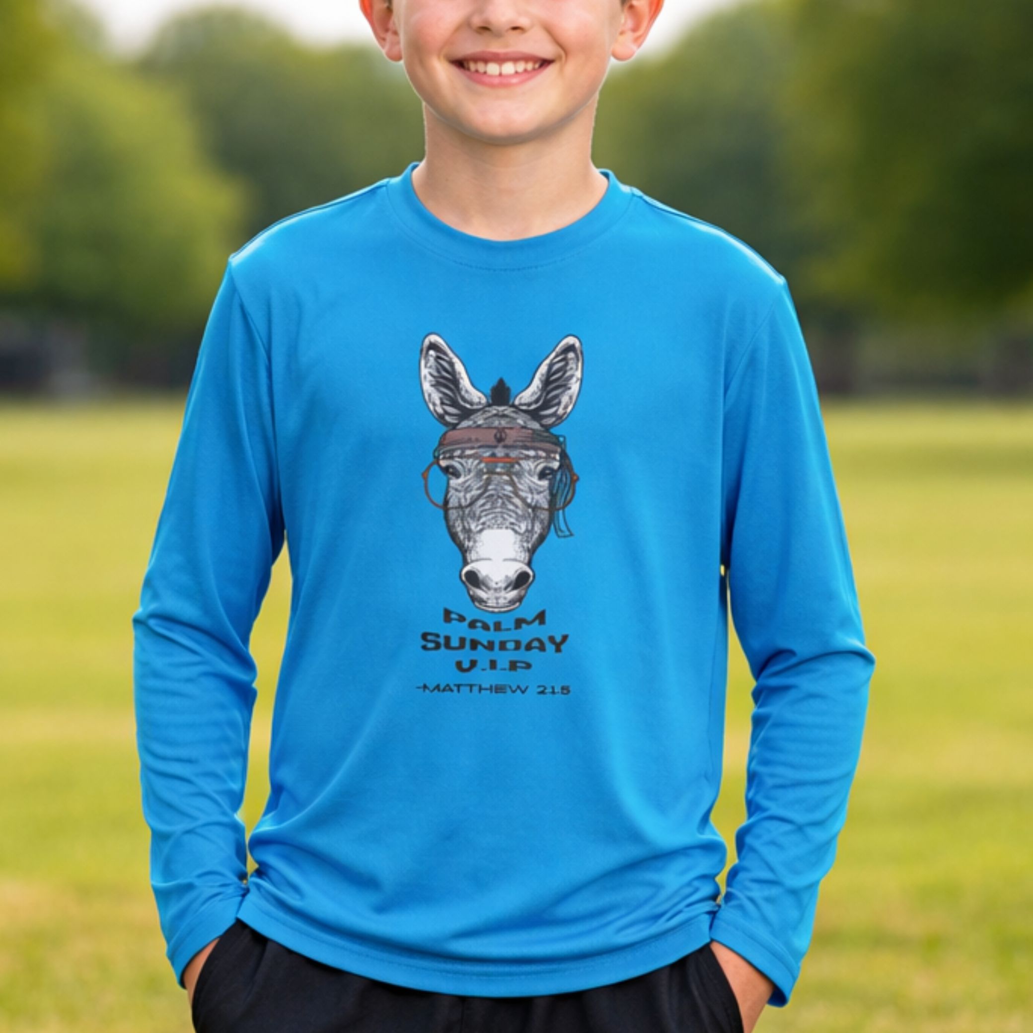 'Palm Sunday' Youth Long Sleeve product thumbnail image