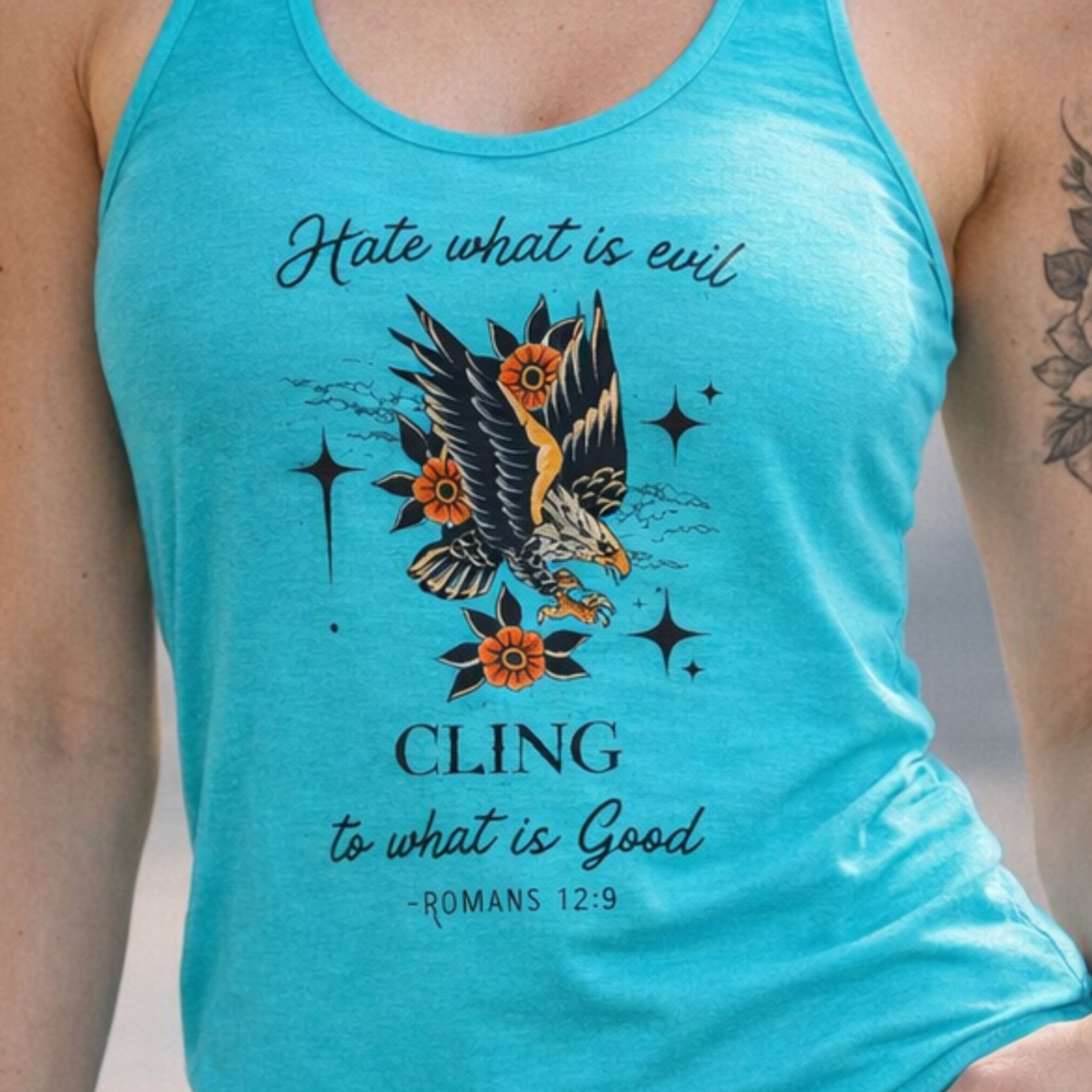 'Cling To Good' Racerback Tank