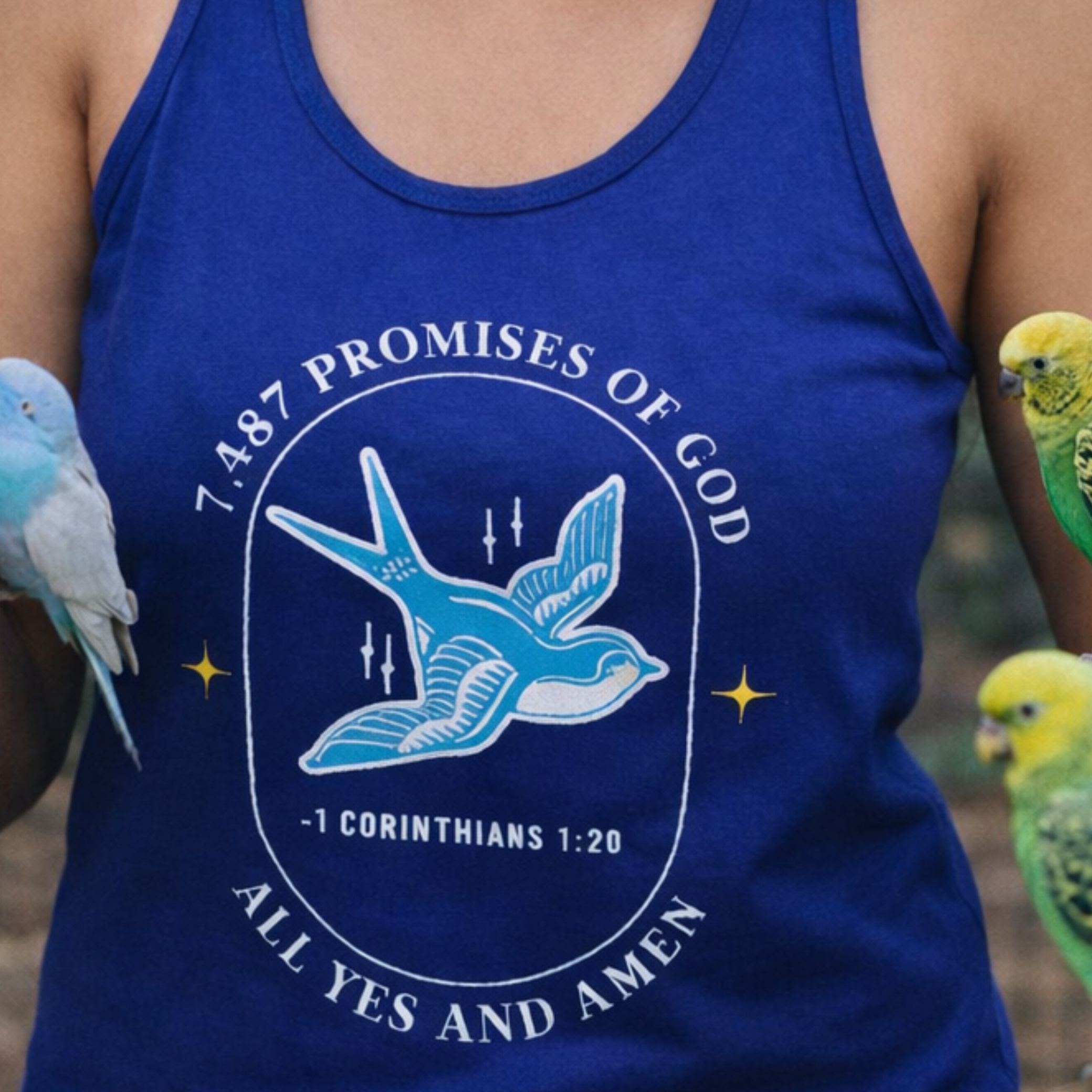 'Promises Of God' Racerback Tank