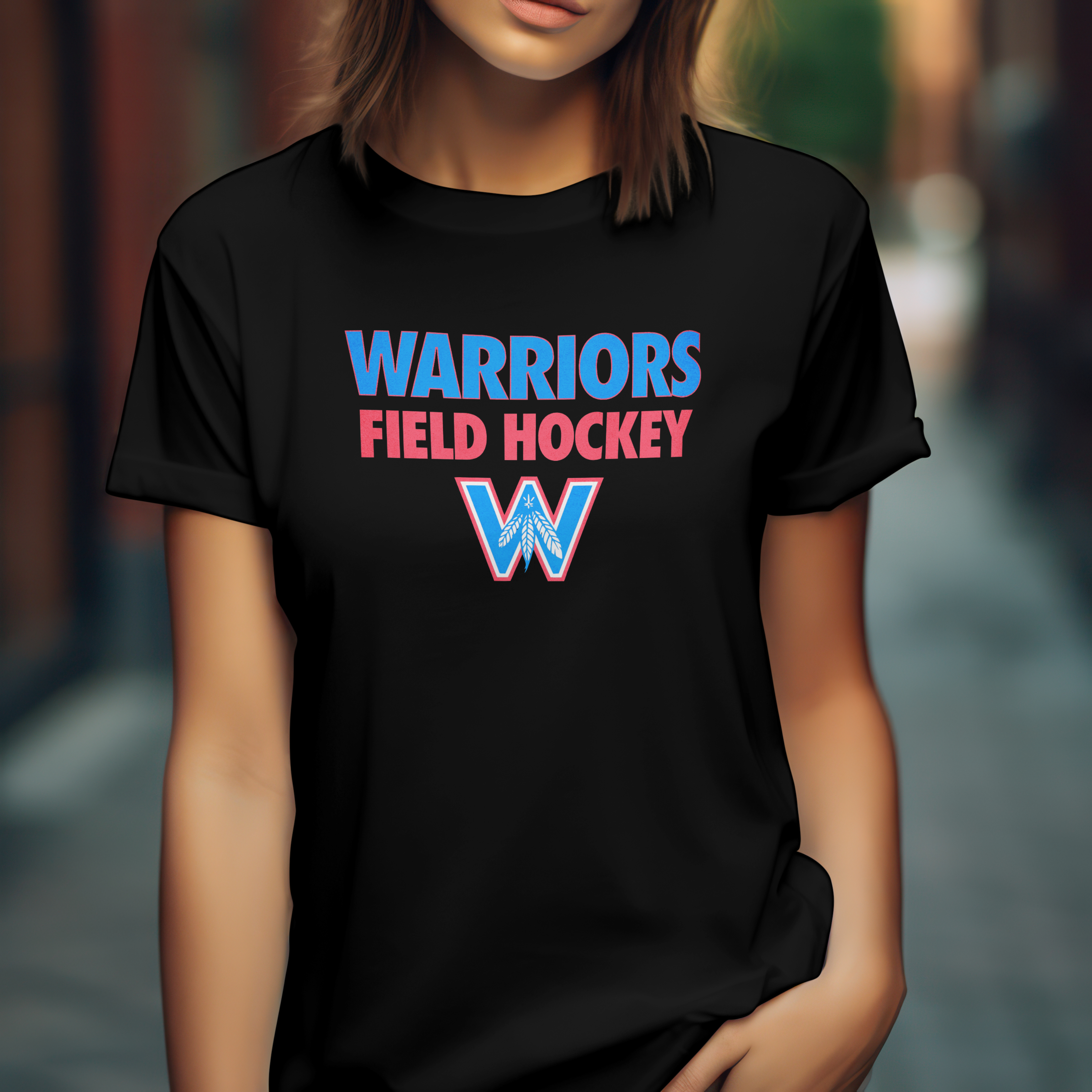 Warriors Field Hockey Team T-Shirt