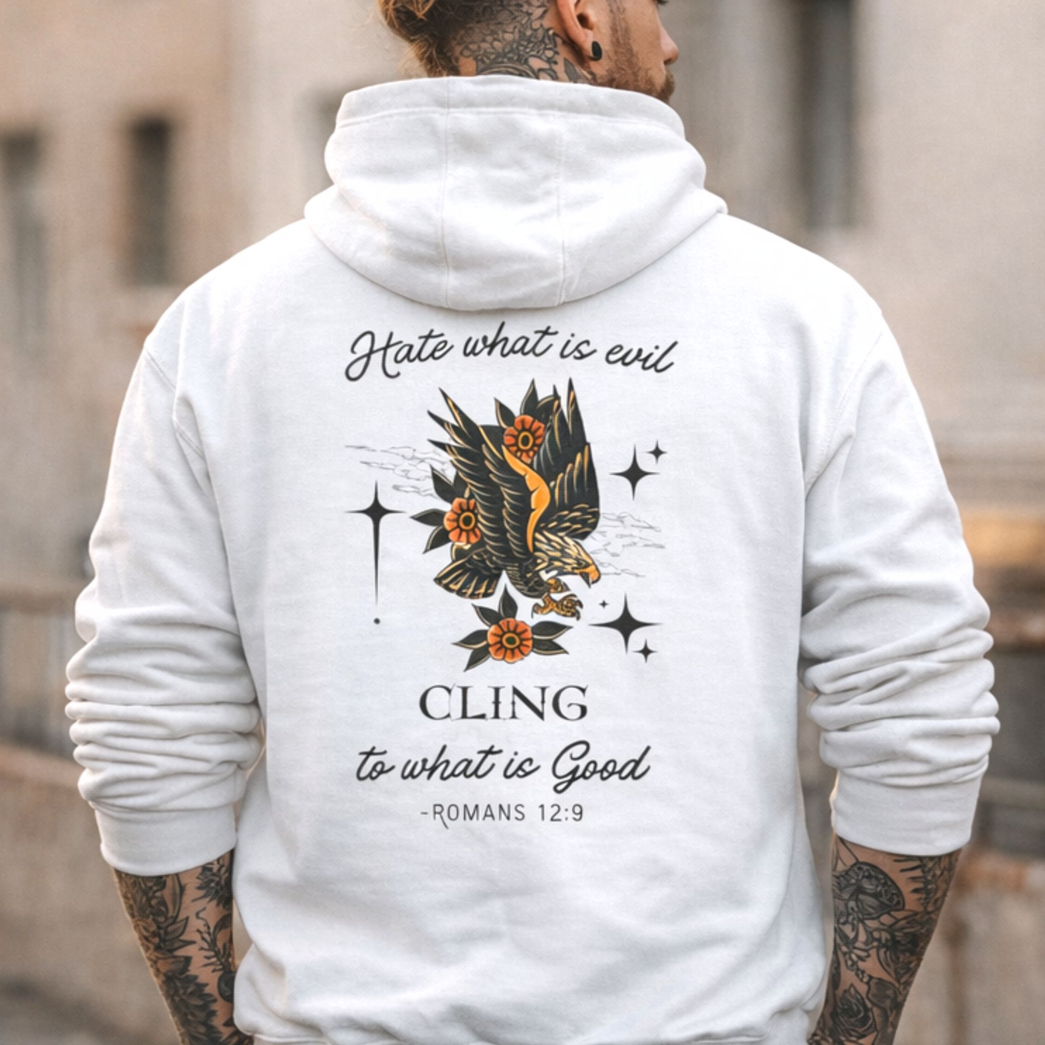 'Cling To Good' Midweight Hoodie product thumbnail image