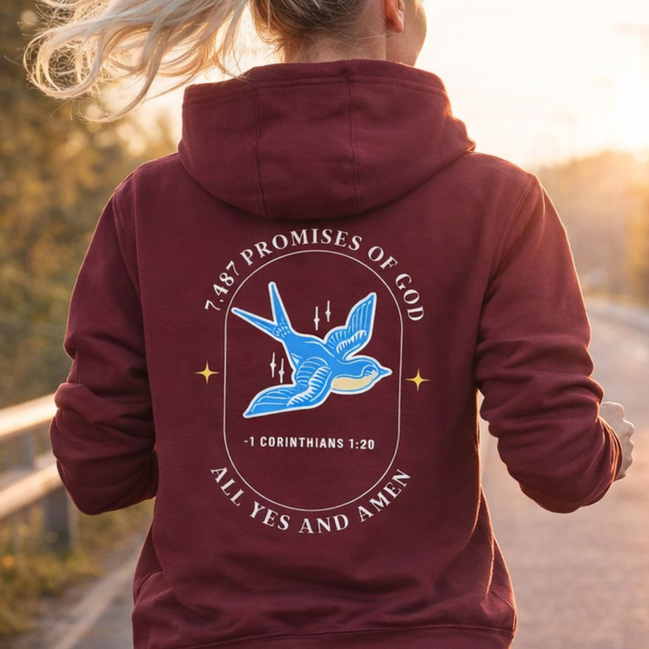 'Promises Of God' Midweight Hoodie