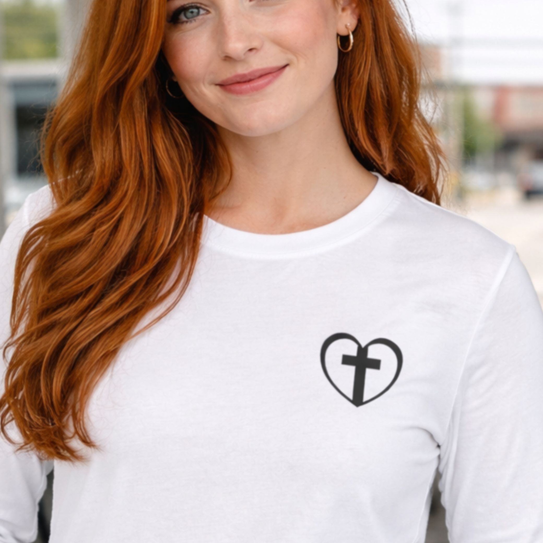 'Need Prayer?' Long Sleeve Tee product thumbnail image