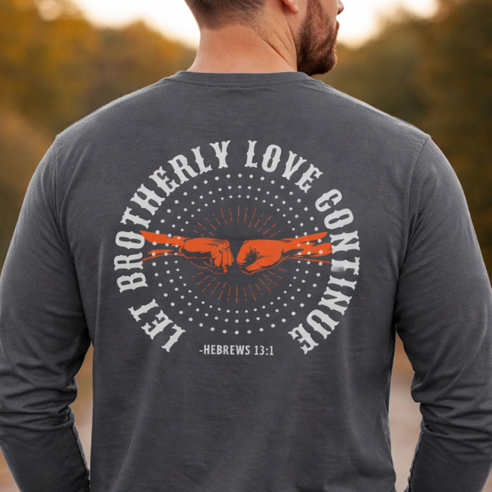 'Brotherly Love' Long Sleeve Tee product thumbnail image 'Brotherly Love' Long Sleeve Tee product thumbnail image