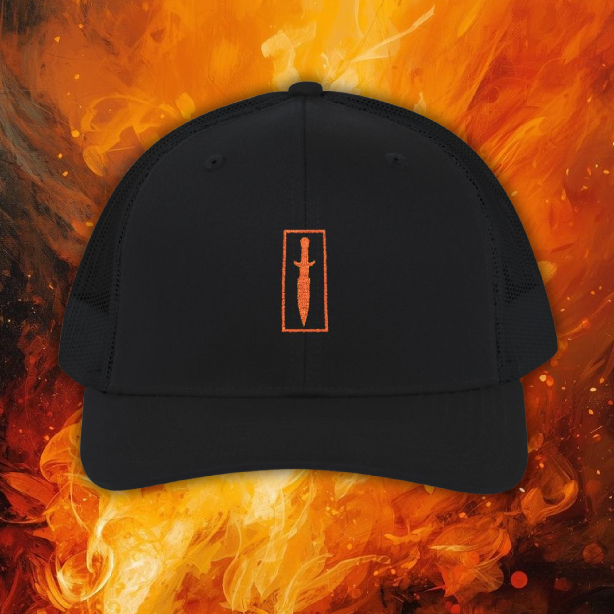 Sword Snapback Trucker Cap – Bold Faith | Christian Headwear, 2A Lifestyle, EDC Hat, Men’s Ministry Gear product thumbnail image