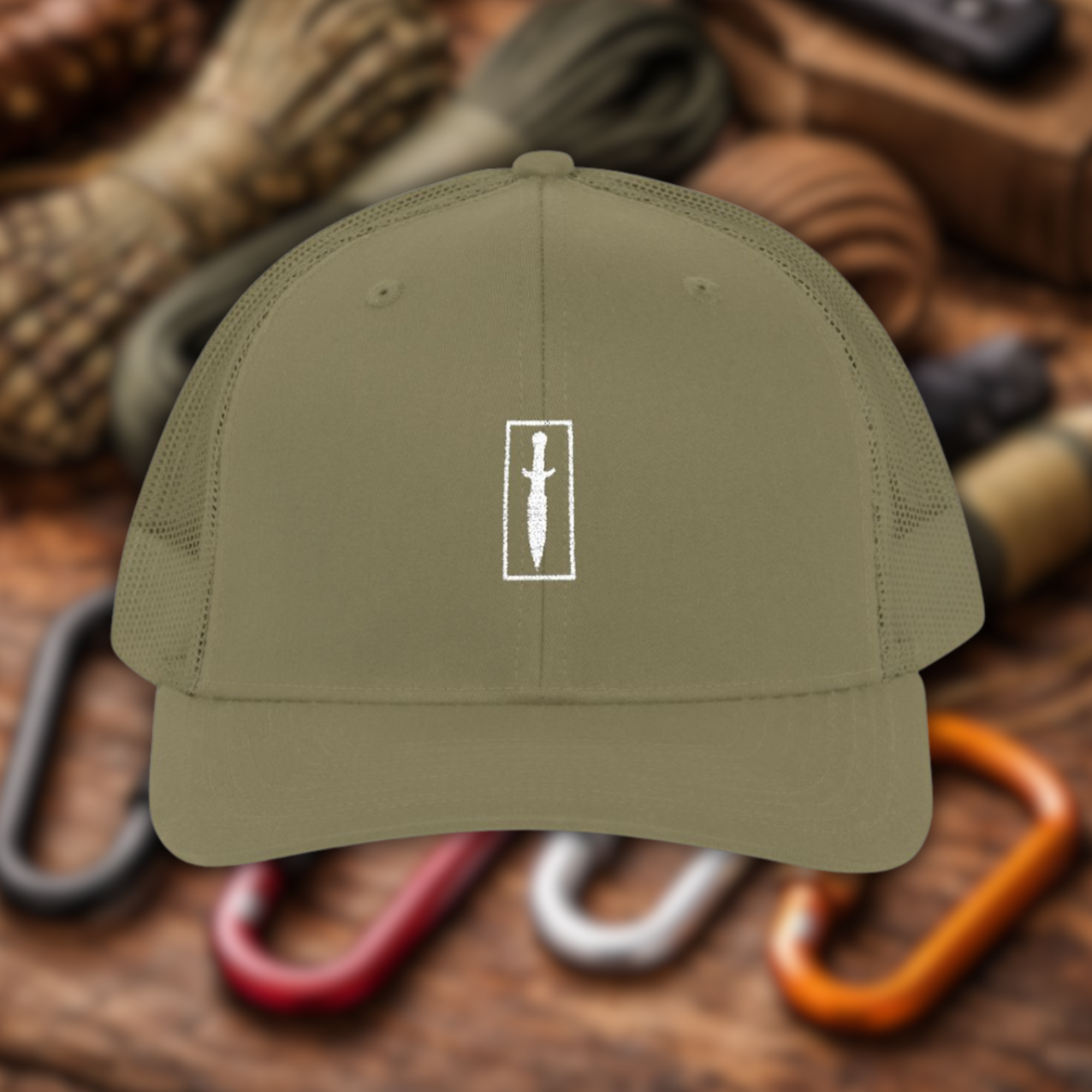 Whiteout Logo Snapback Trucker Cap – Stand Bright | Christian Men’s Hat, 2A Lifestyle, Bold Faith Gear