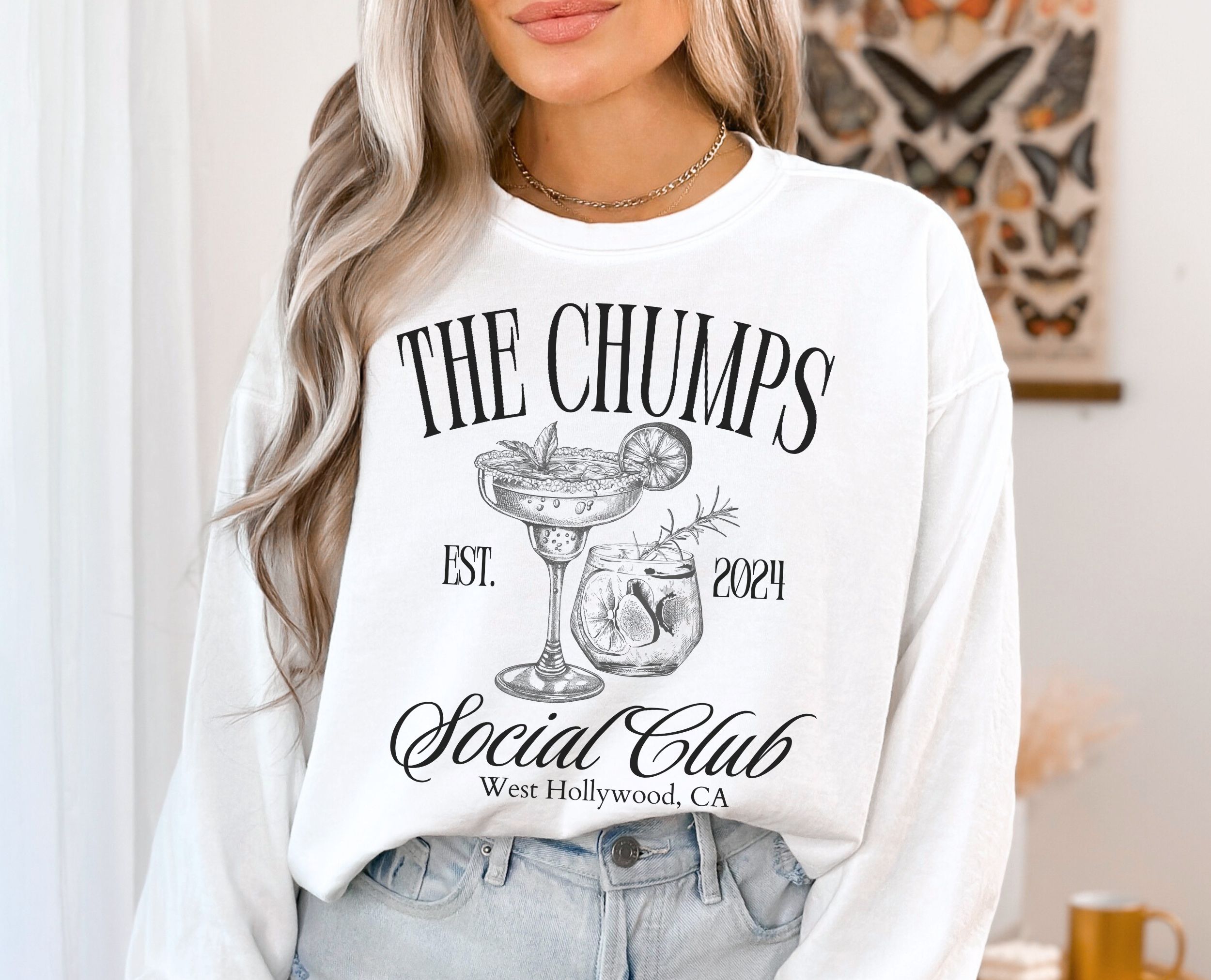 The Chumps Social Club Comfort Colors sweatshirt