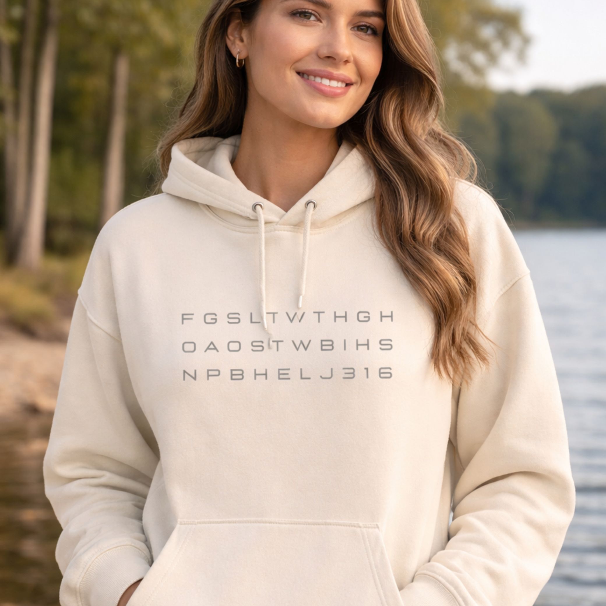 'John 3:16' Midweight Hoodie