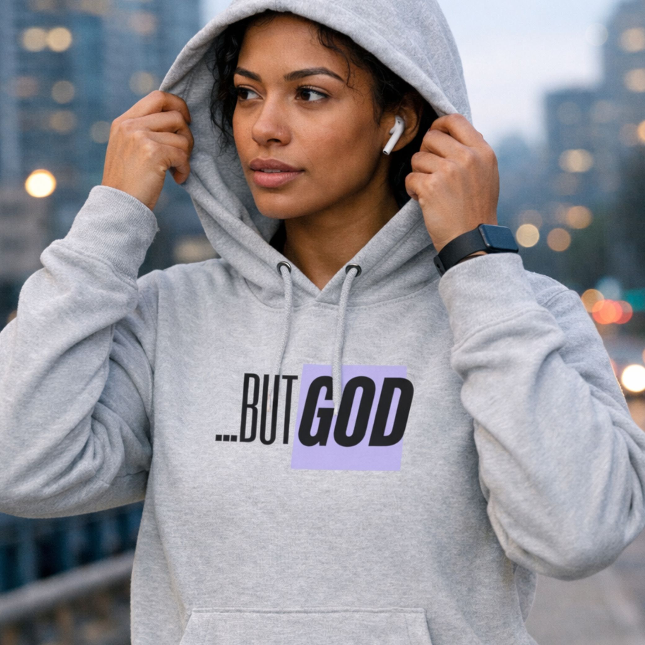 'But God' Midweight Hoodie product thumbnail image 'But God' Midweight Hoodie product thumbnail image