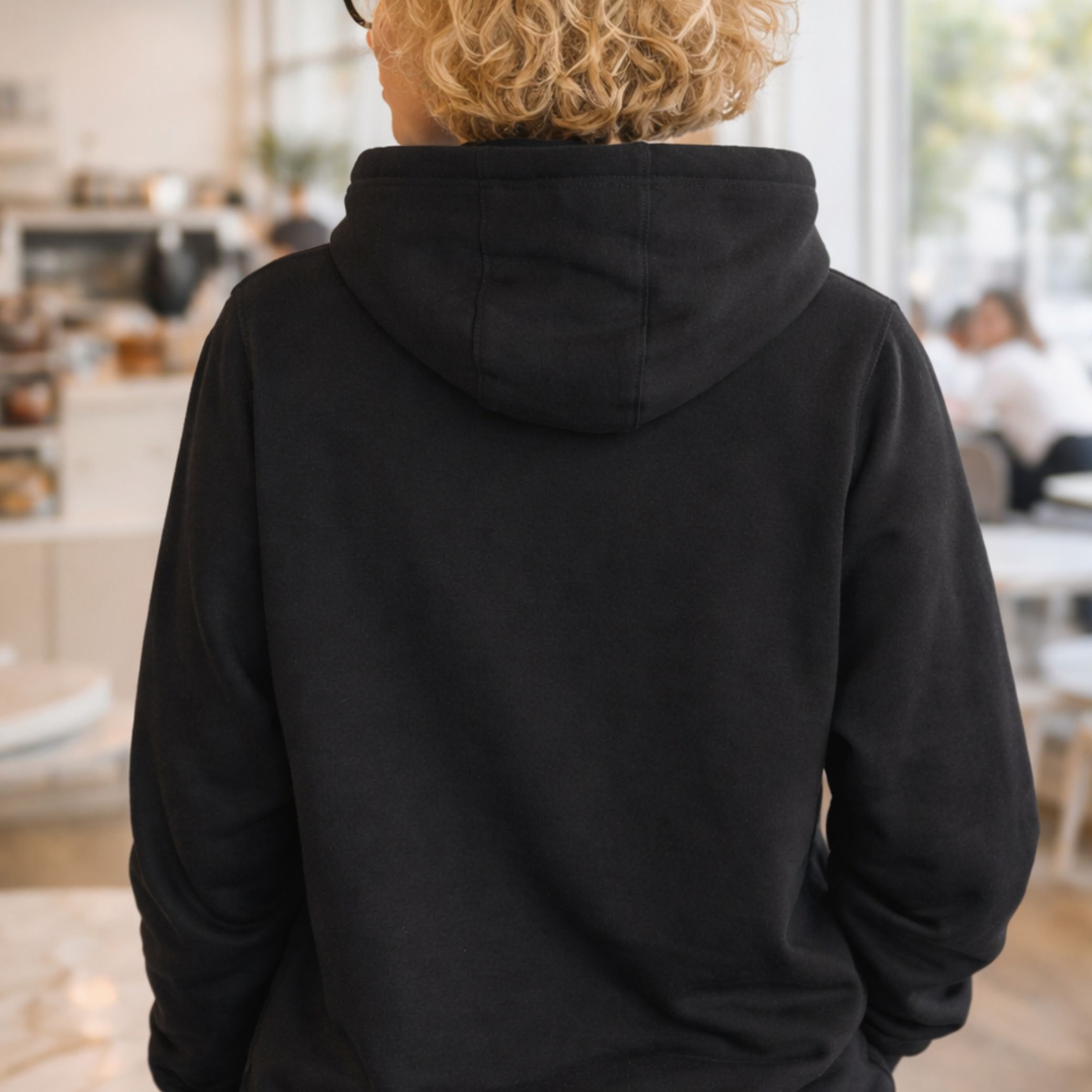 'Jesus Over Cats' Midweight Hoodie product thumbnail image