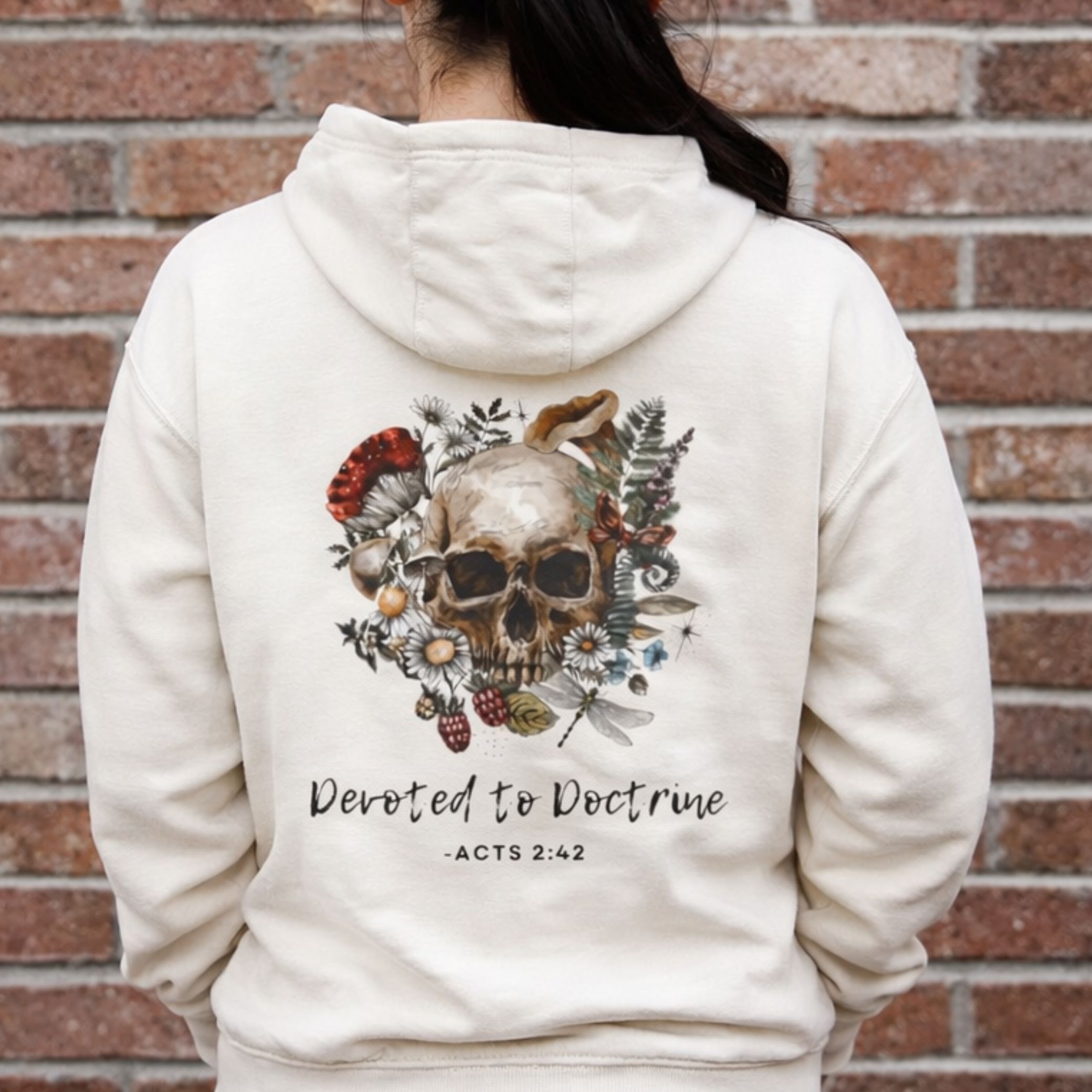 'Devoted To Doctrine' Midweight Hoodie product thumbnail image