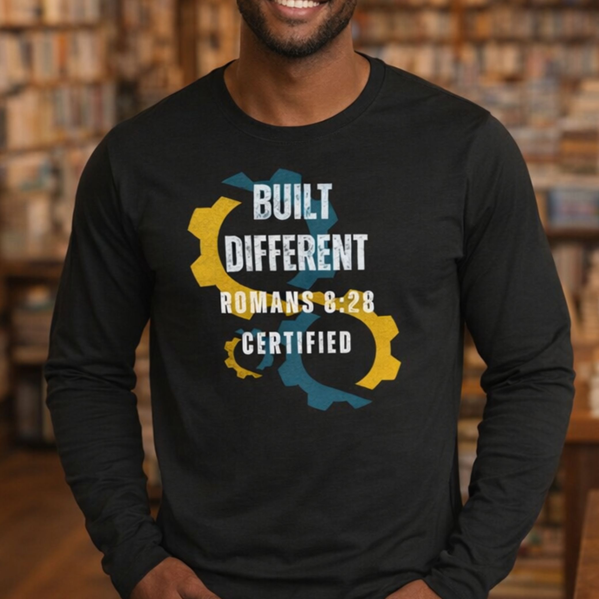 'Built Different' Long Sleeve Tee