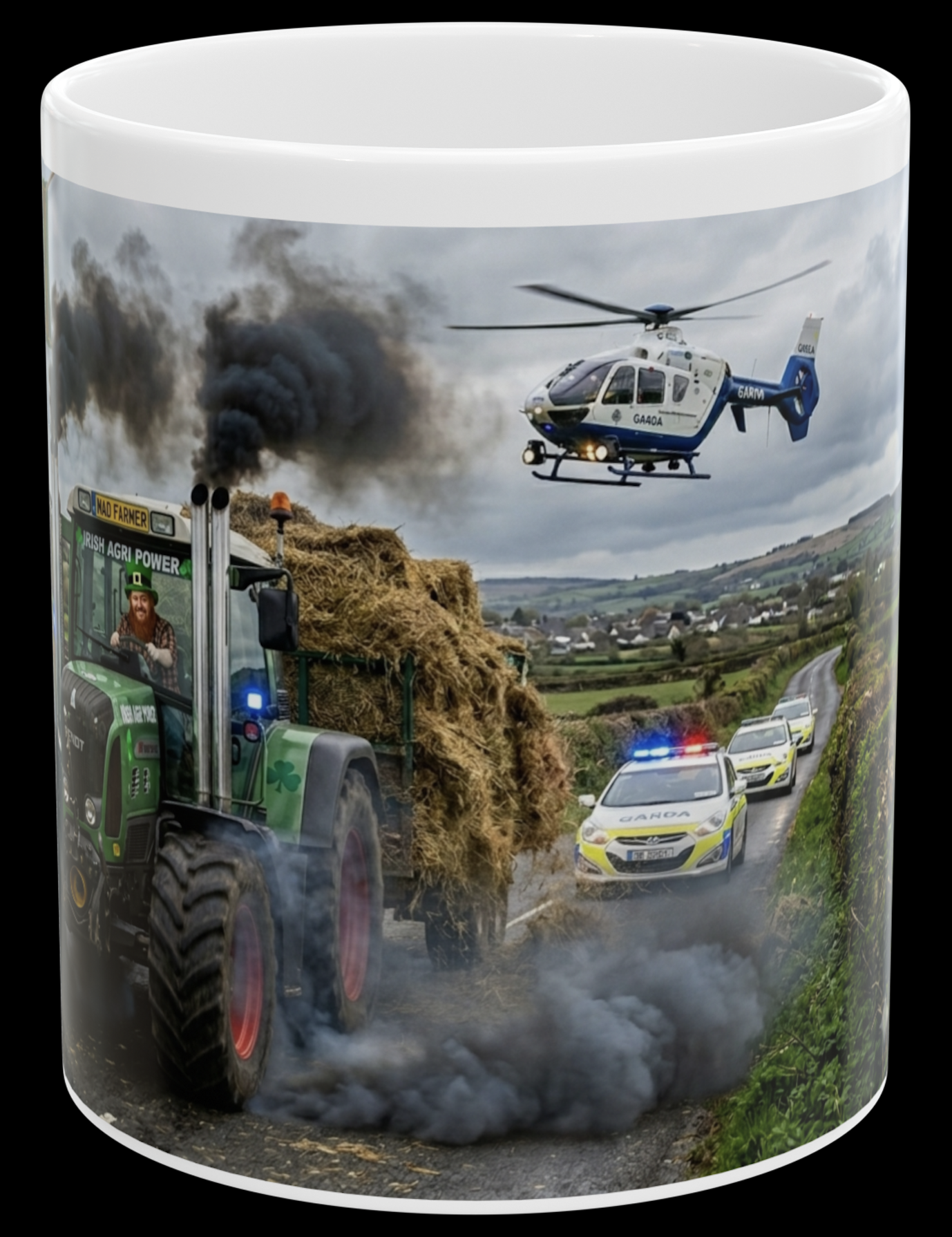 The fearless farmer (11oz ceramic mug) product thumbnail image The fearless farmer (11oz ceramic mug) product thumbnail image