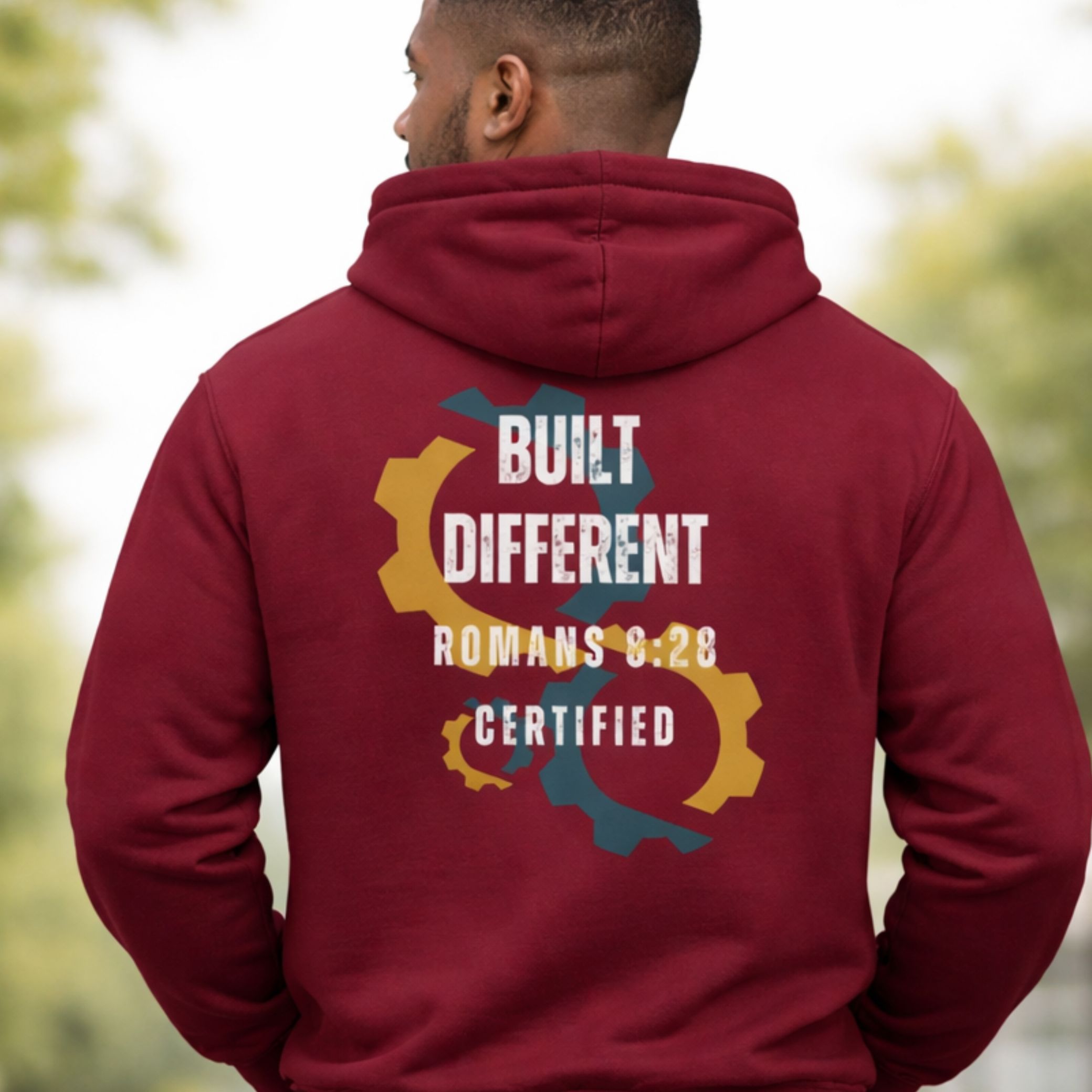 'Built Different' Midweight Hoodie product thumbnail image 'Built Different' Midweight Hoodie product thumbnail image