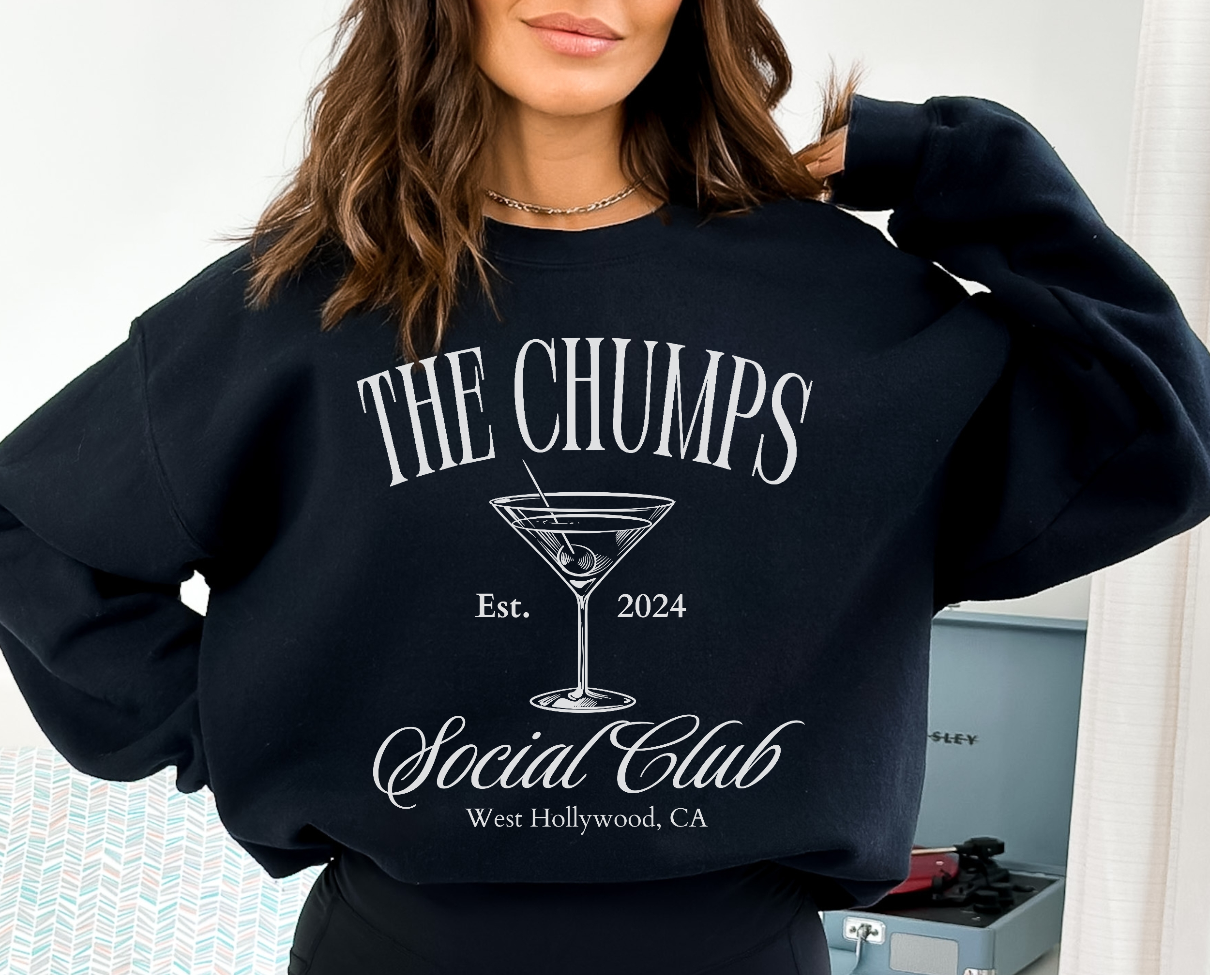 Chumps Martini Social Club Cozy Sweatshirt product thumbnail image