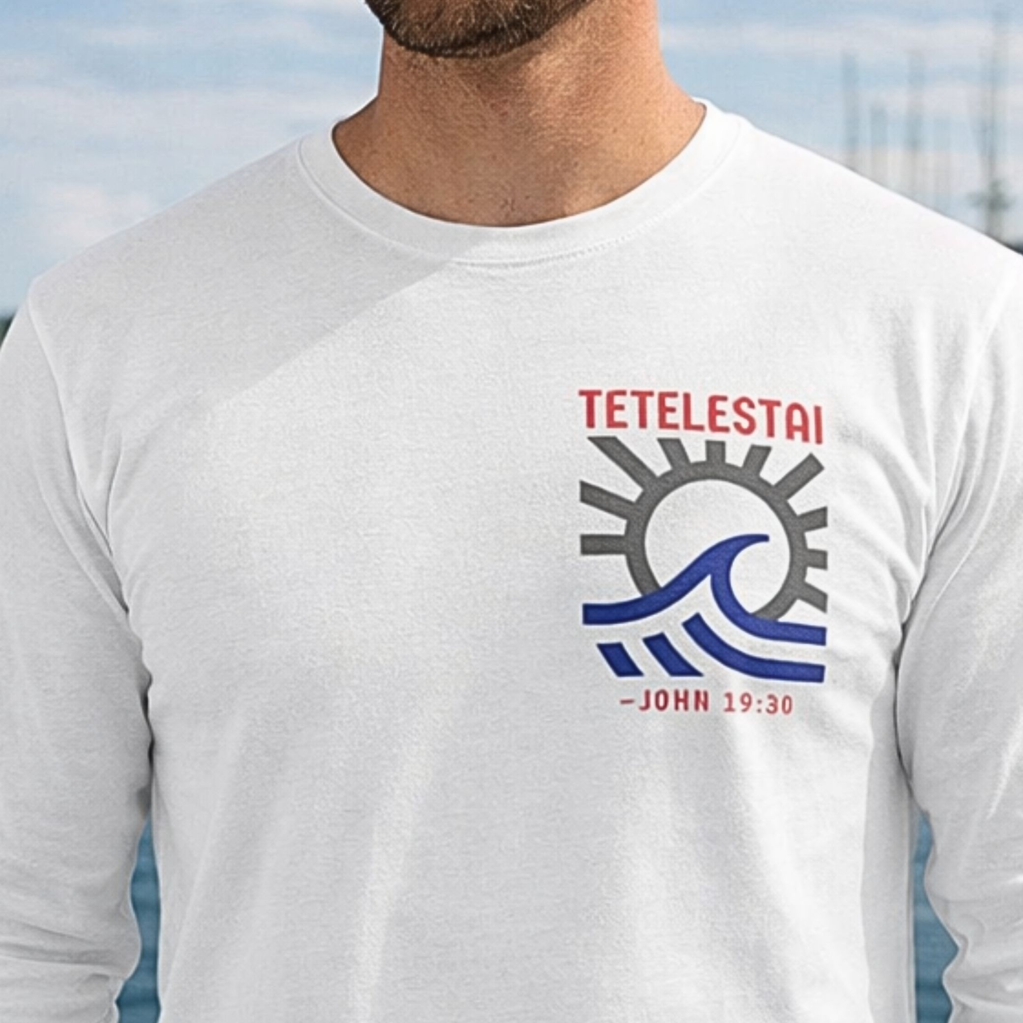 'Tetelestai' Long Sleeve Tee product thumbnail image