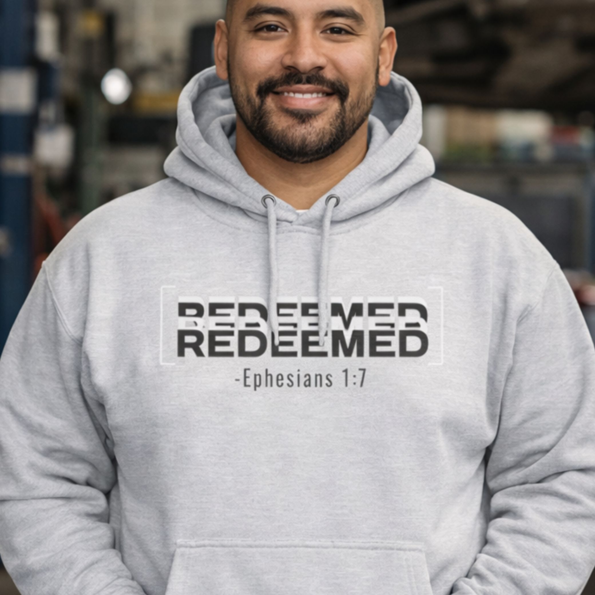 'Redeemed' Midweight Hoodie 