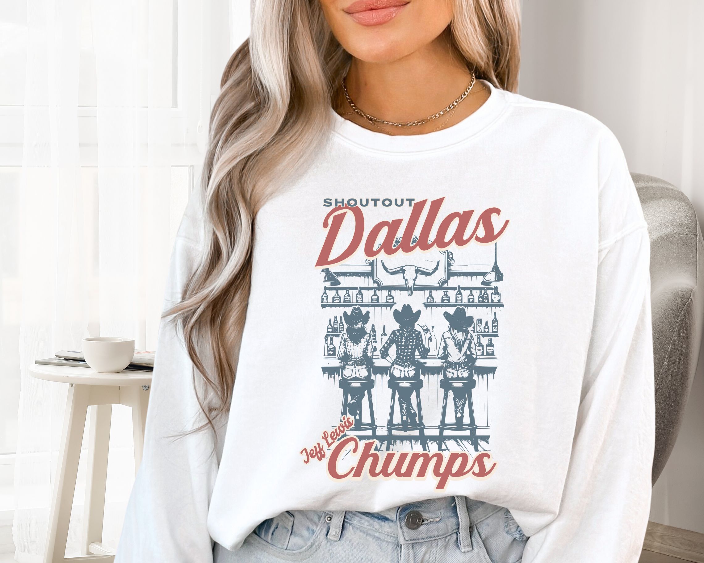 Shoutout Dallas Chumps Cozy Sweatshirt product thumbnail image Shoutout Dallas Chumps Cozy Sweatshirt product thumbnail image