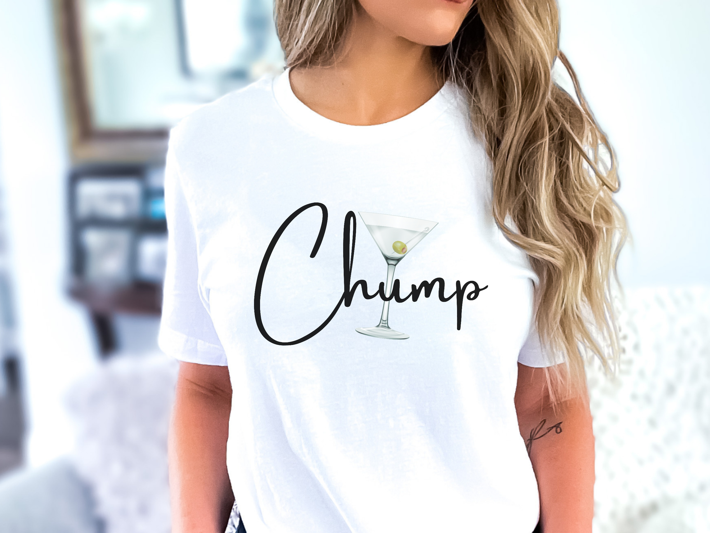 The Original Chump Martini B&C soft tee product thumbnail image The Original Chump Martini B&C soft tee product thumbnail image