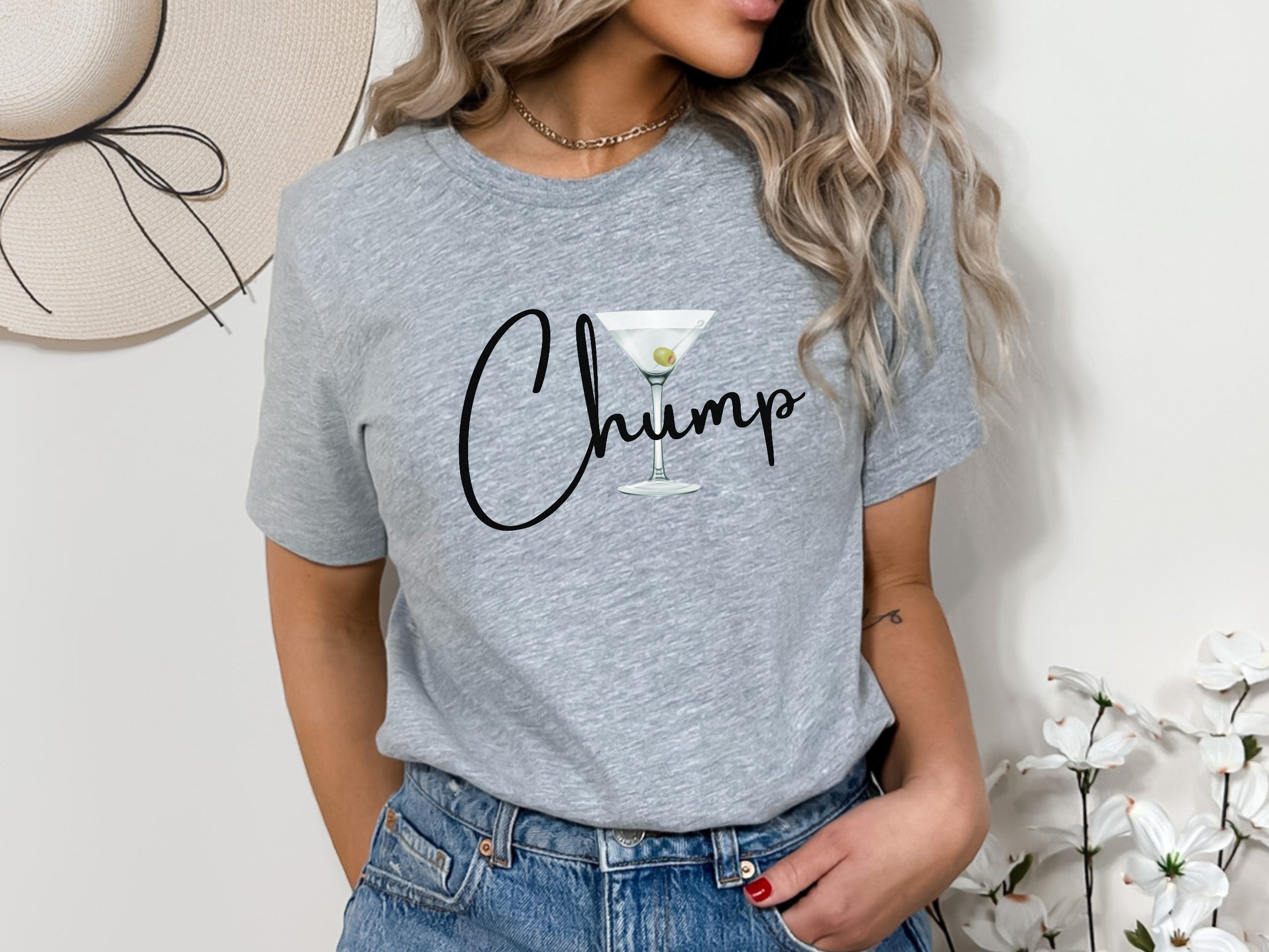 The Original Chump Martini B&C soft tee product thumbnail image The Original Chump Martini B&C soft tee product thumbnail image