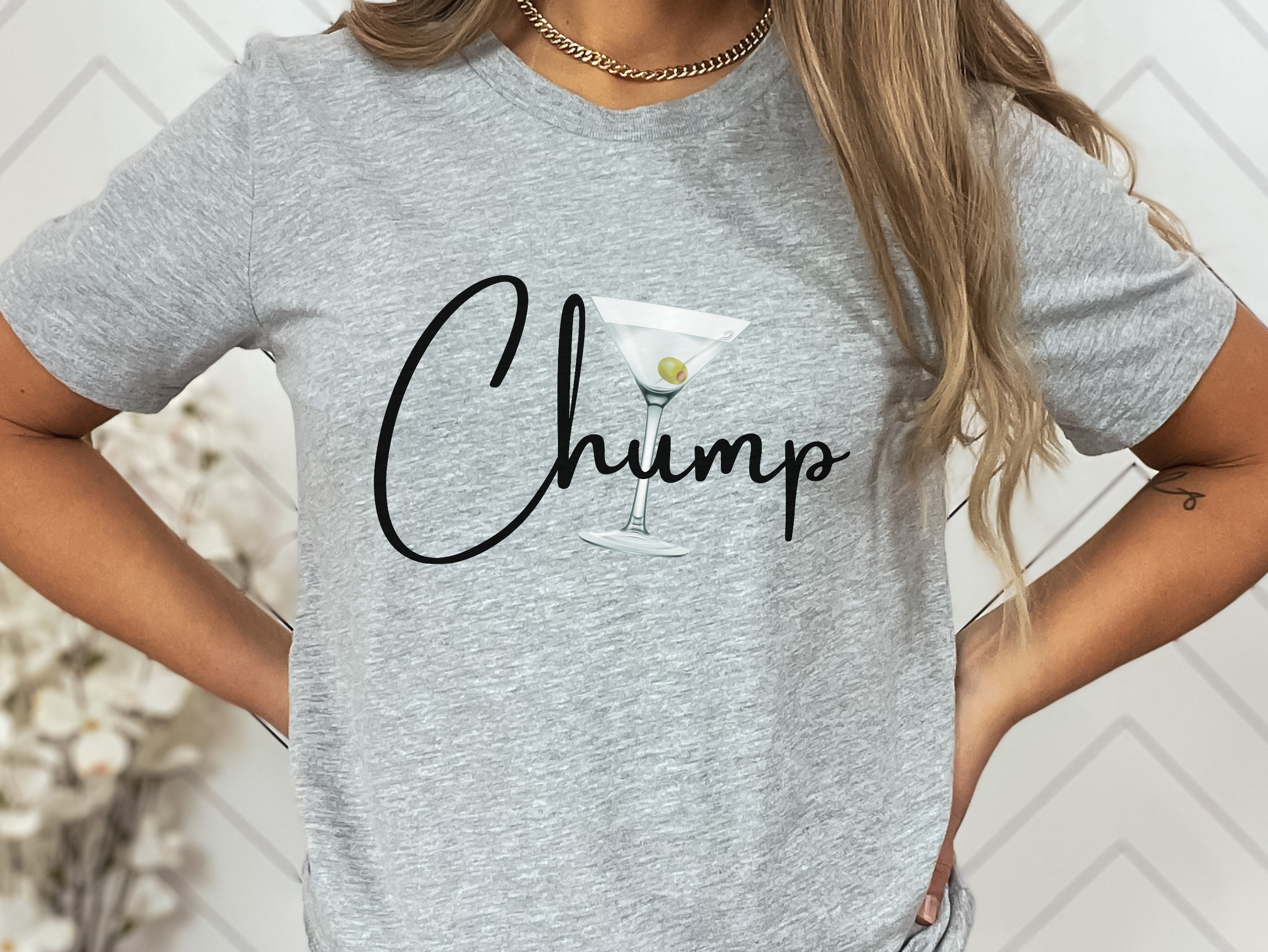 The Original Chump Martini B&C soft tee product thumbnail image The Original Chump Martini B&C soft tee product thumbnail image