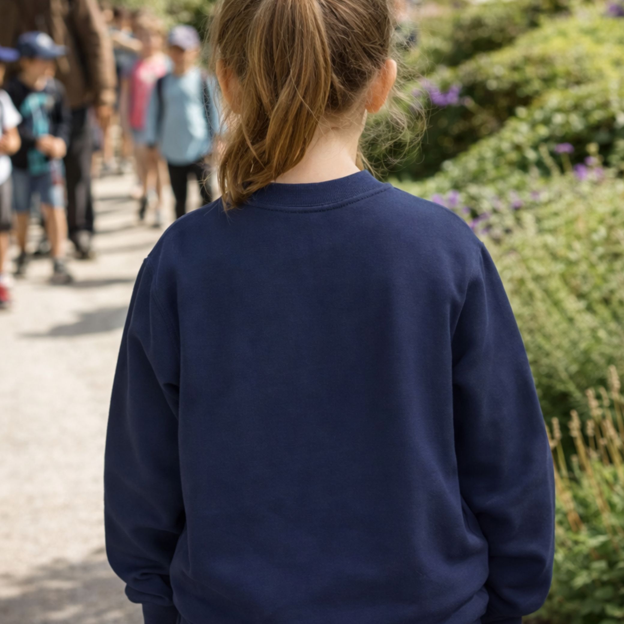 'Jesus Over Mermaids' Youth Crewneck Sweatshirt product thumbnail image 'Jesus Over Mermaids' Youth Crewneck Sweatshirt product thumbnail image