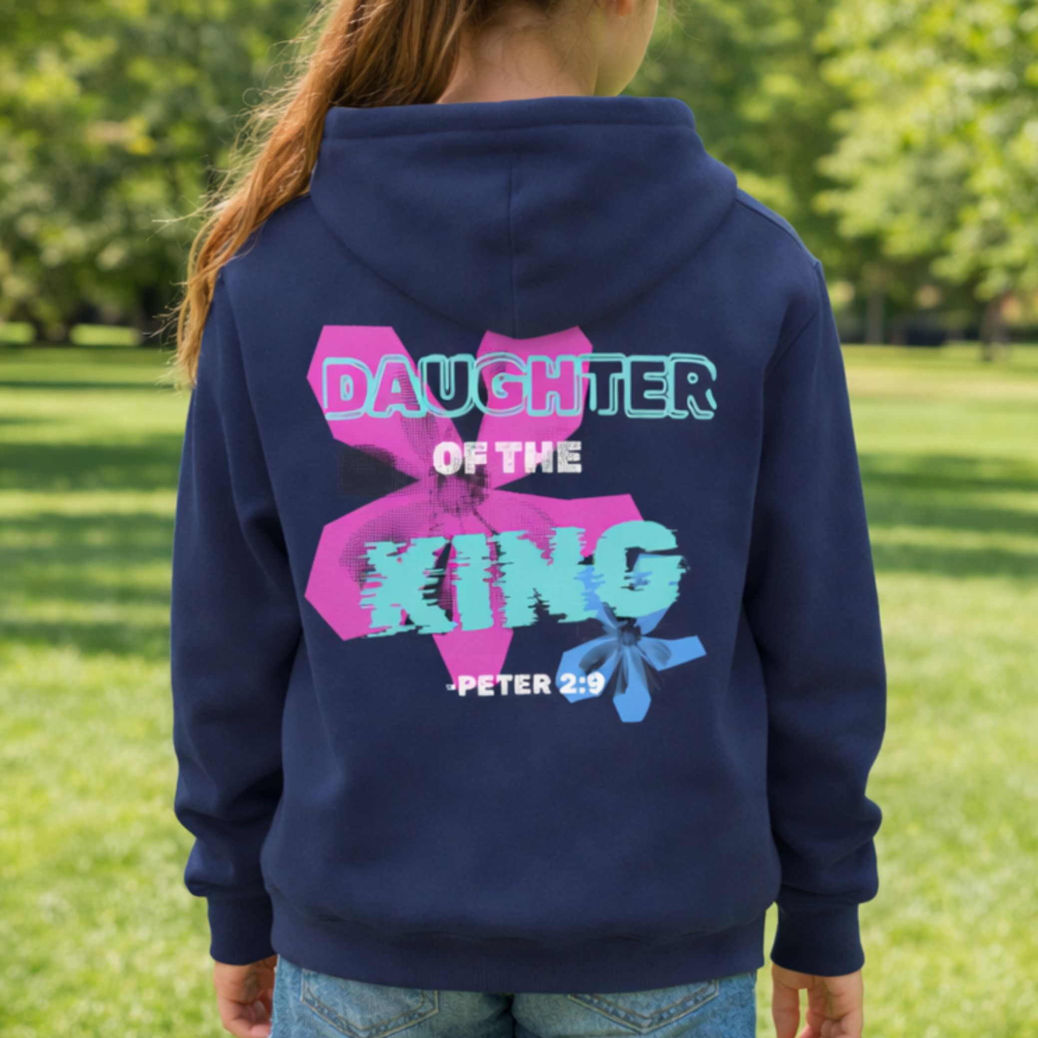 'Daughter Of The King' Youth Hoodie