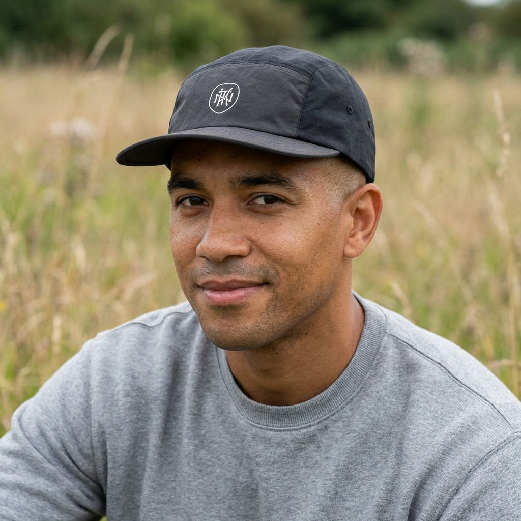 Two-Tone Cap — Minimal 5 Panel Hat product thumbnail image