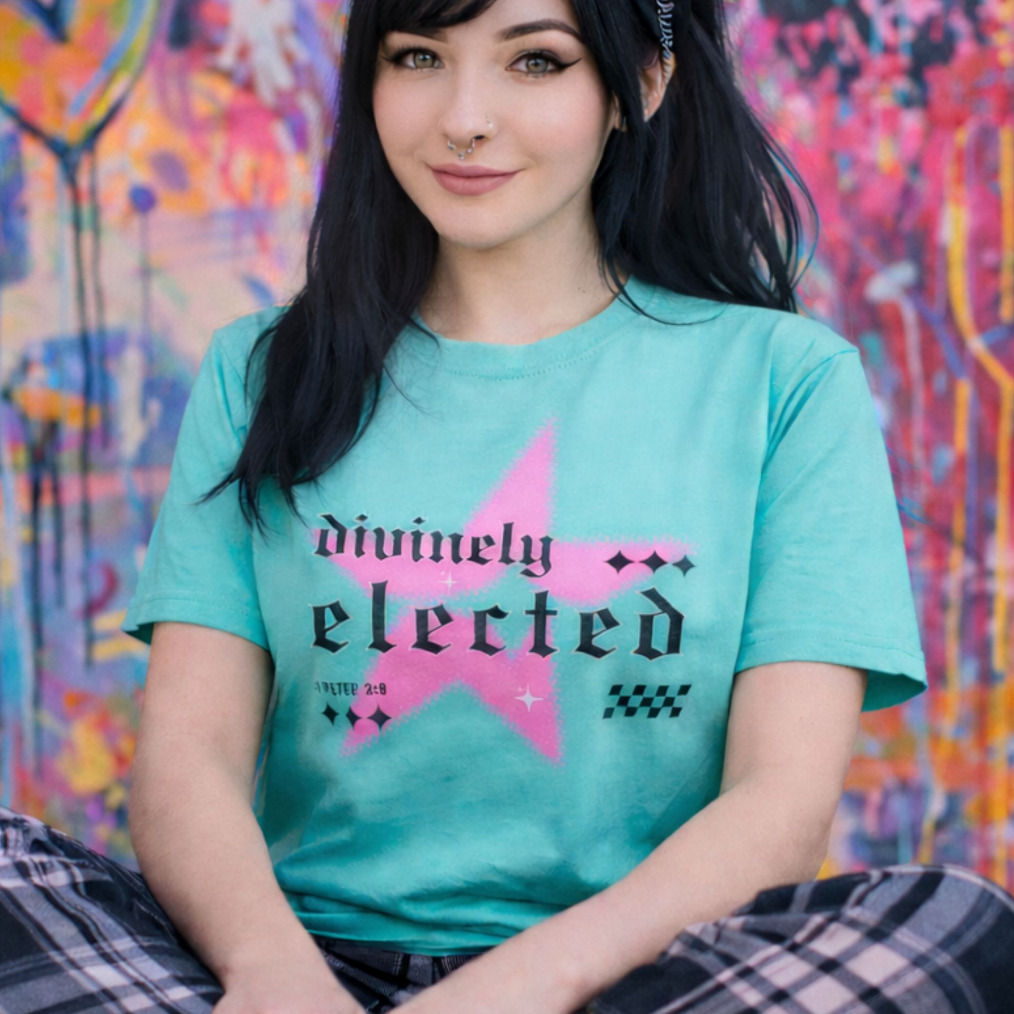 'Divinely Elected' Short Sleeve Tee product thumbnail image 'Divinely Elected' Short Sleeve Tee product thumbnail image