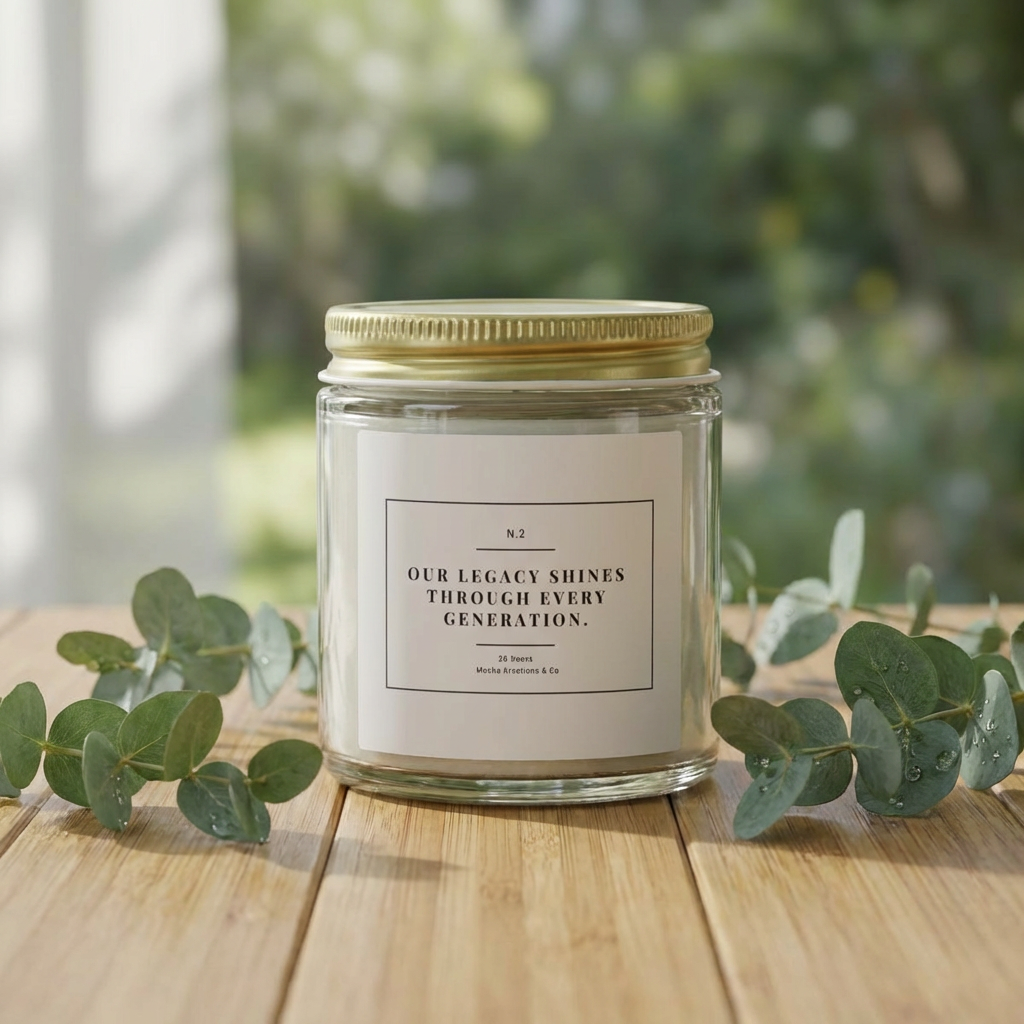 Our legacy shines through every generation. Scented Candle — Coconut Apricot Wax (4oz &amp; 9oz) product thumbnail image