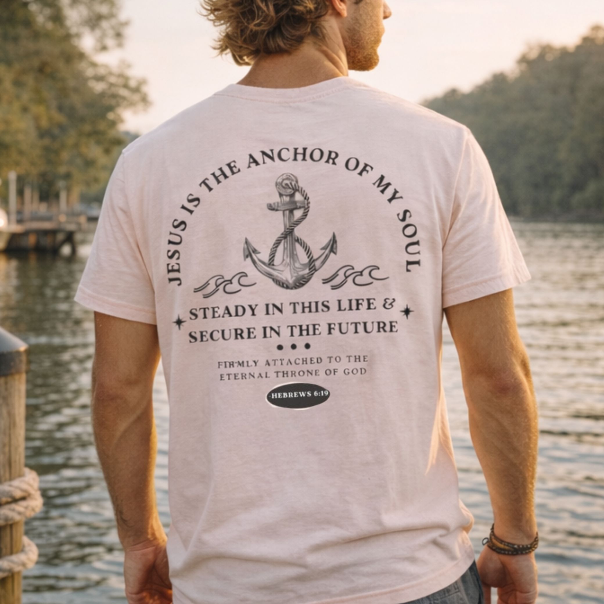 'Anchor Of My Soul' Short Sleeve Tee